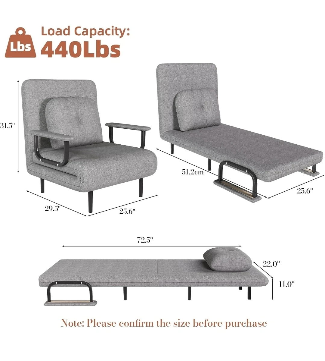 New folding Sofa bed - photo 3