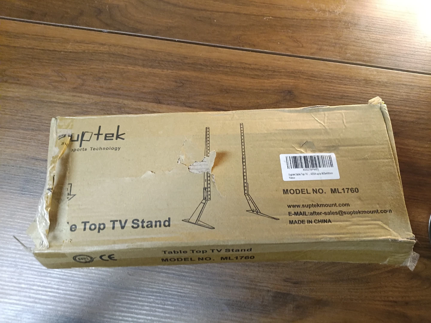 Suptek Table Top TV Stand ML1760