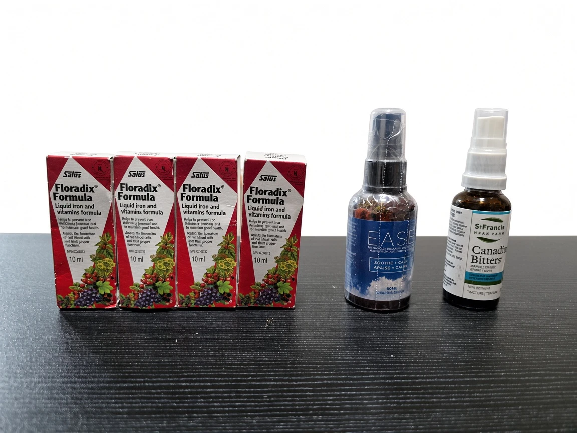 Health Supplement Bundle - Floradix Iron & Sprays (Exp 2028)