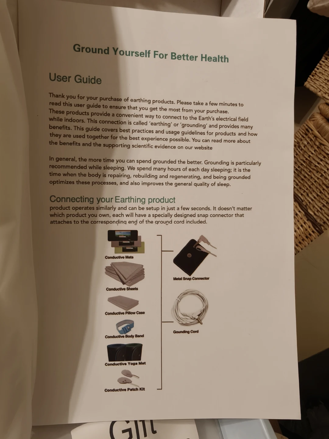 Earthing Conductive Sheet Set - photo 4