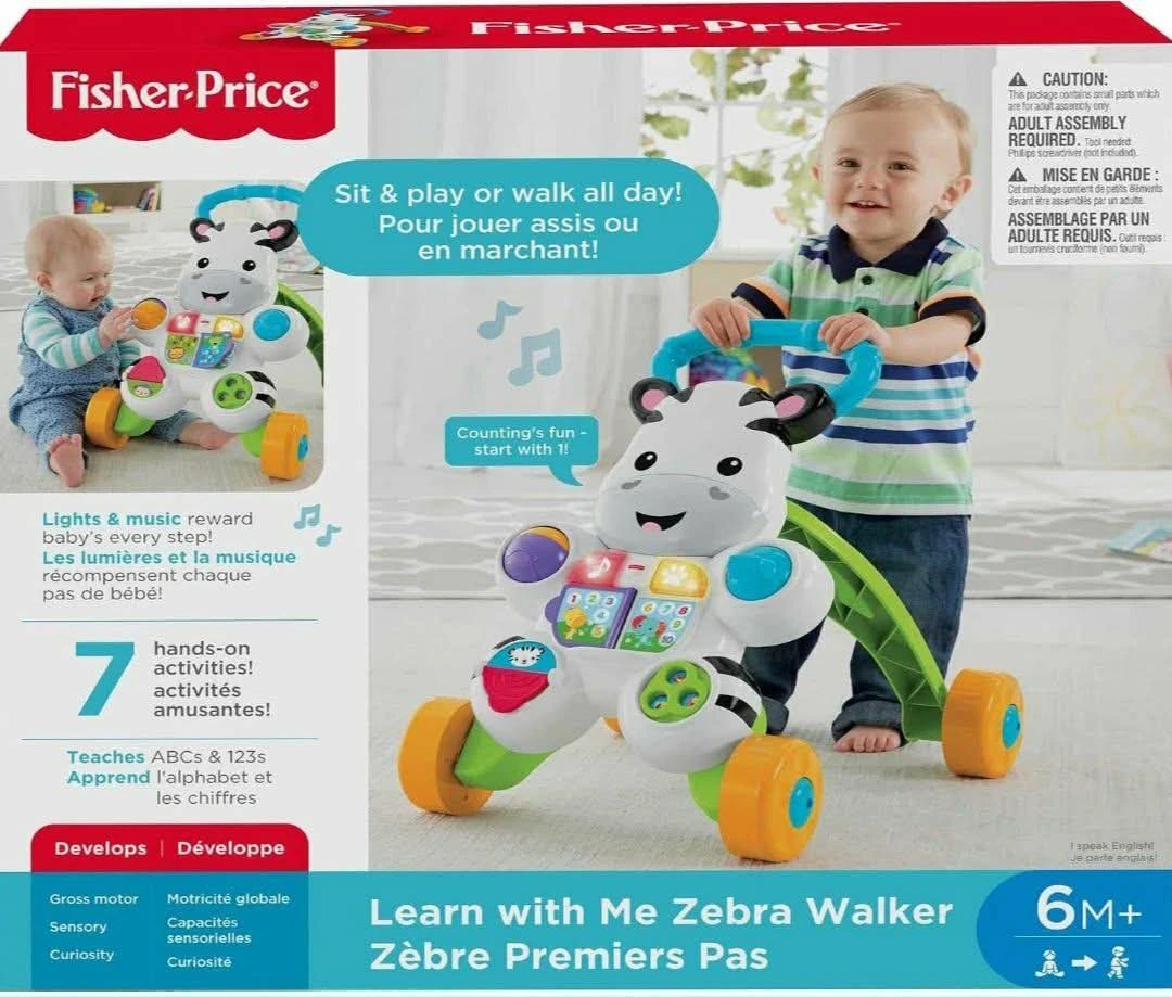 Fisher-Price Learn with Me Zebra Walker🏈