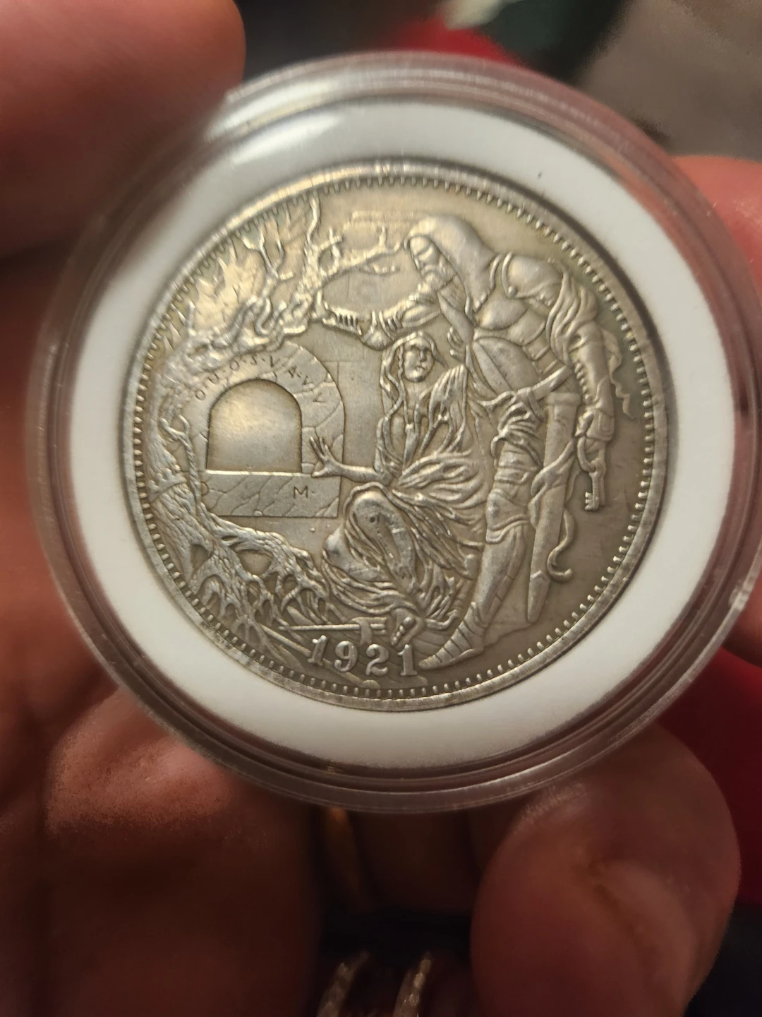 1921 Morgan Silver Dollar Commemorative Coin - photo 2
