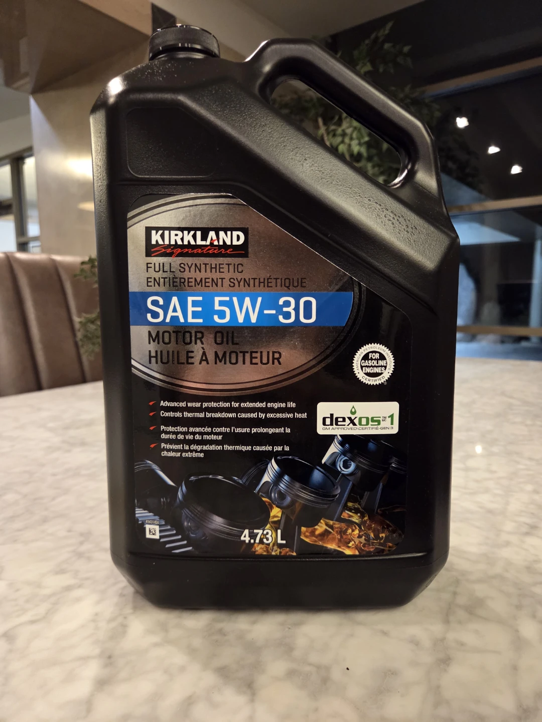 Kirkland Signature SAE 5W-30 Full Synthetic Motor Oil