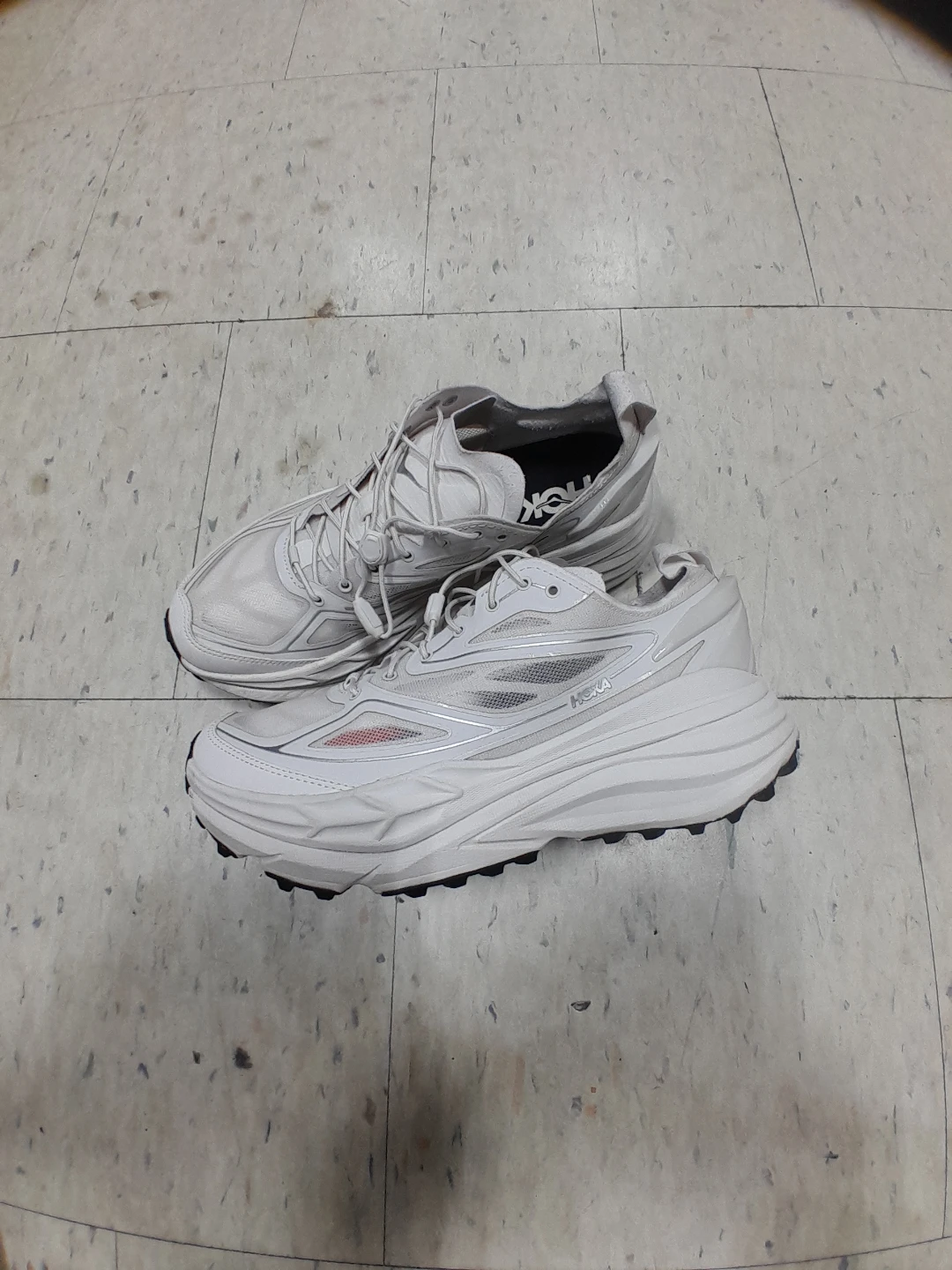 HOKA White Running Shoes Men's Size 10
