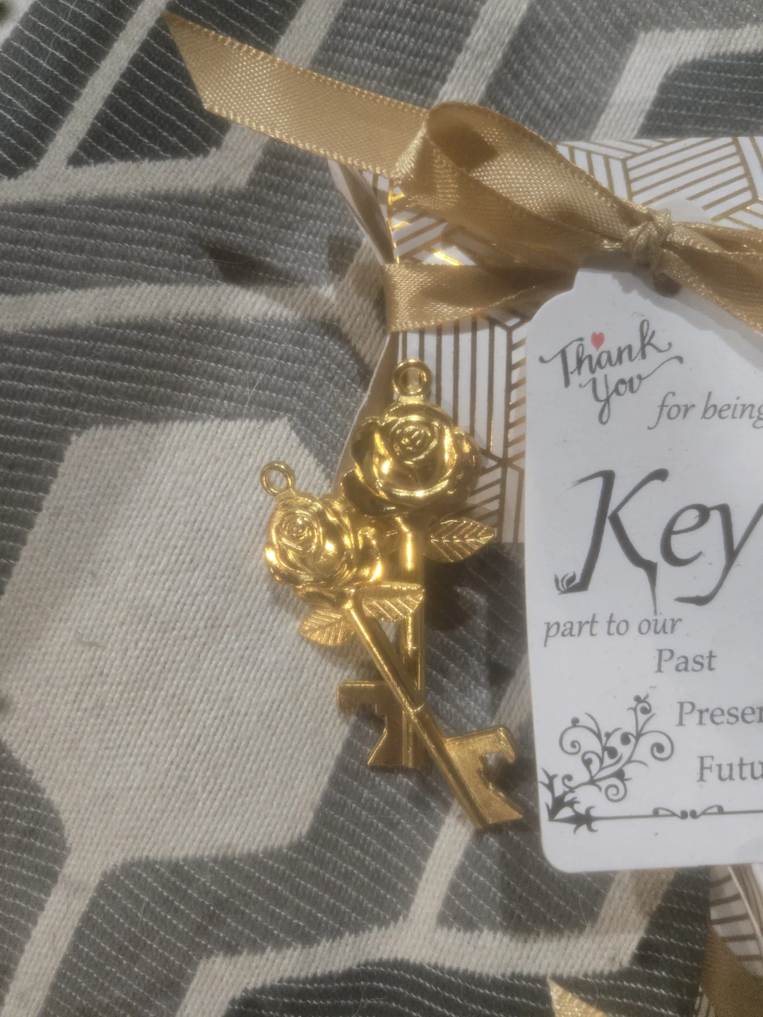 Gold Rose Key Bottle Openers - photo 2