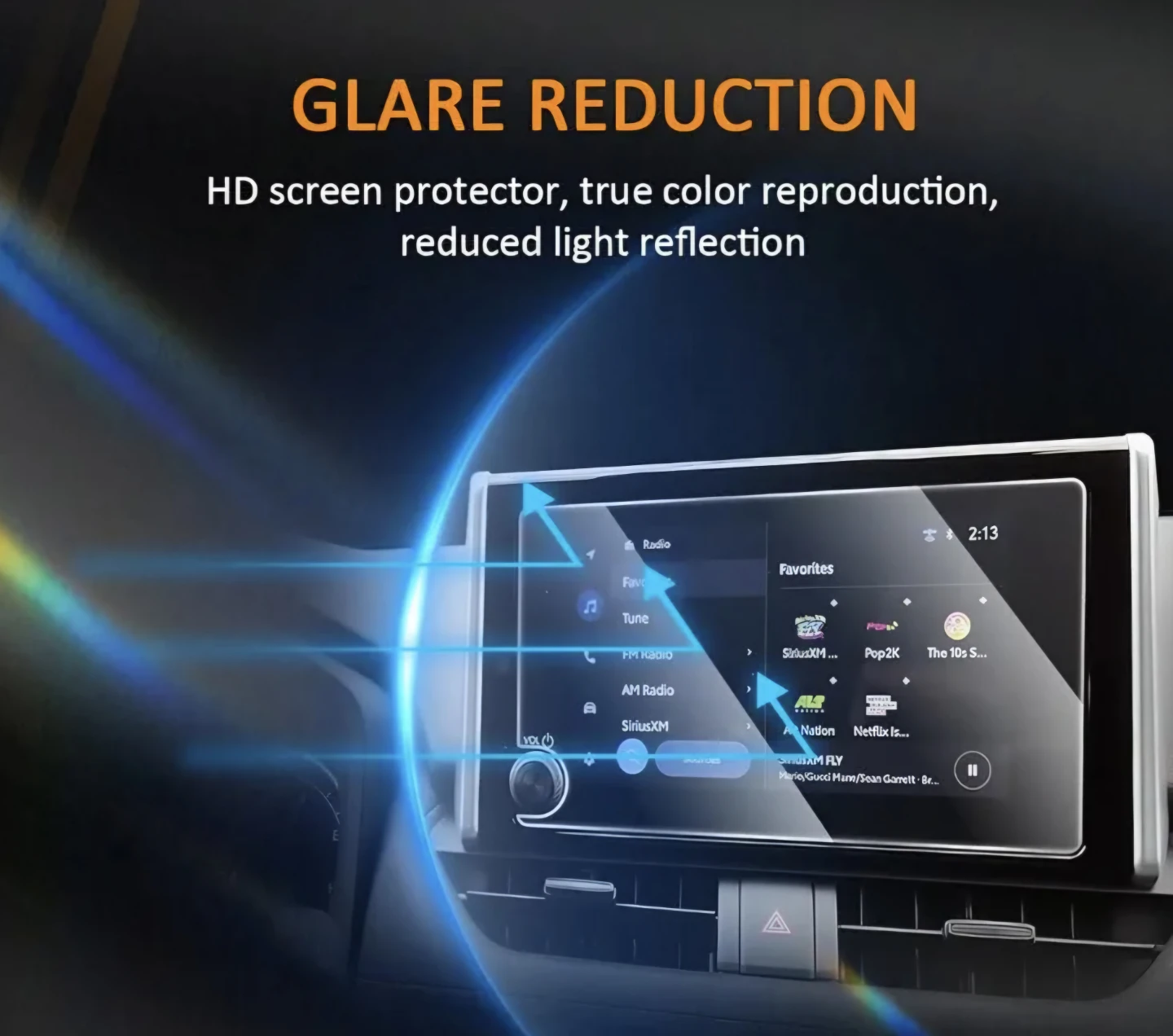 Tempered Glass 8in Touchscreen Protector RAV4 - photo 5
