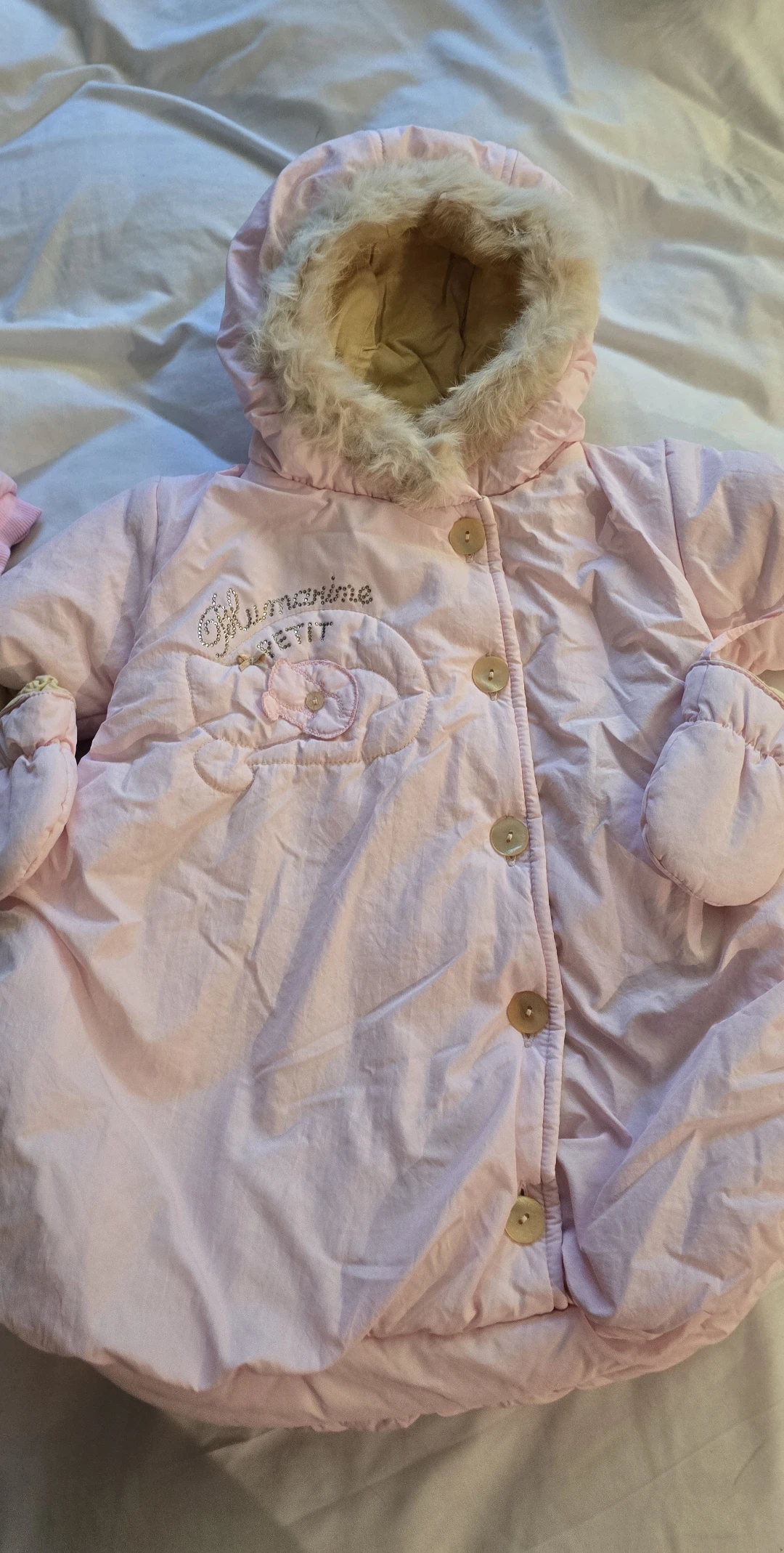 Blumarine Petit Baby Padded Snowsuit