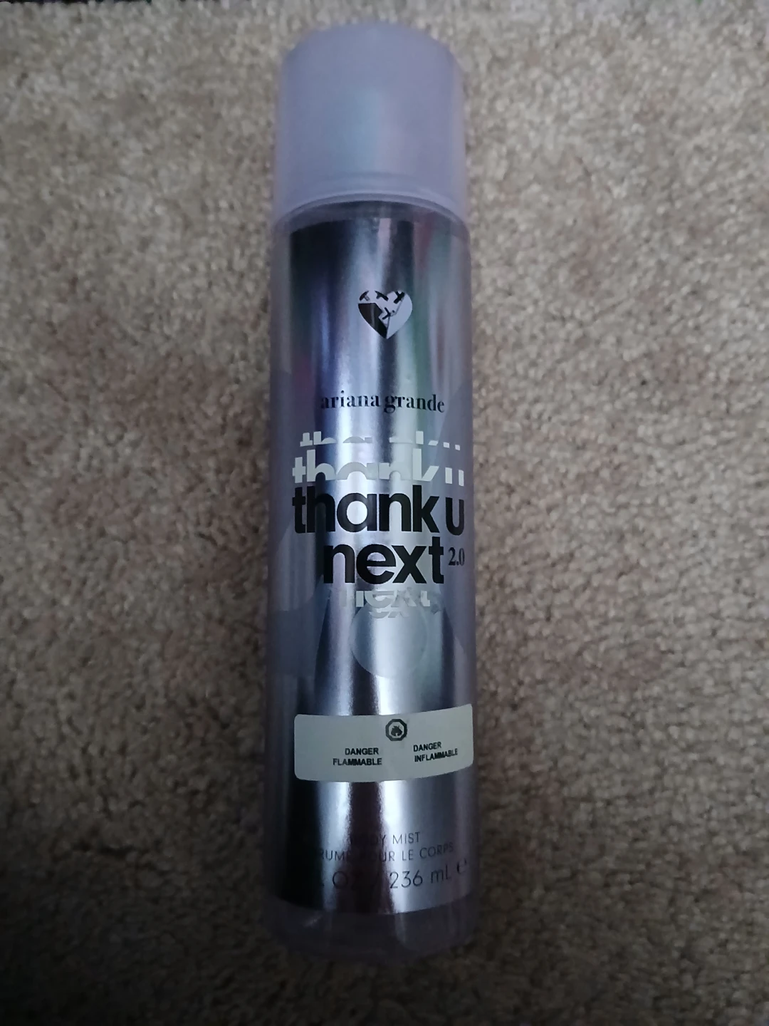 Ariana Grande thank u next 2.0 Body Mist