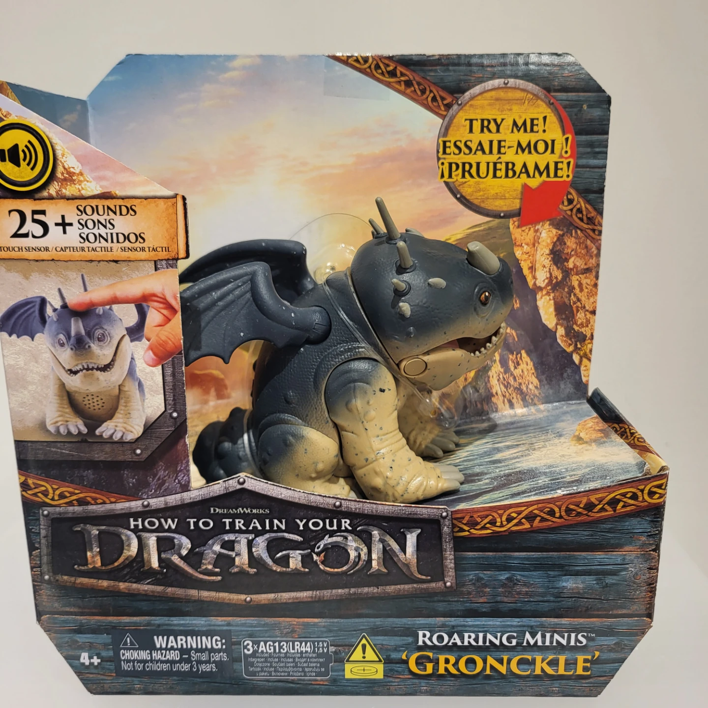How to Train Your Dragon Roaring Minis Gronckle Toy - photo 2