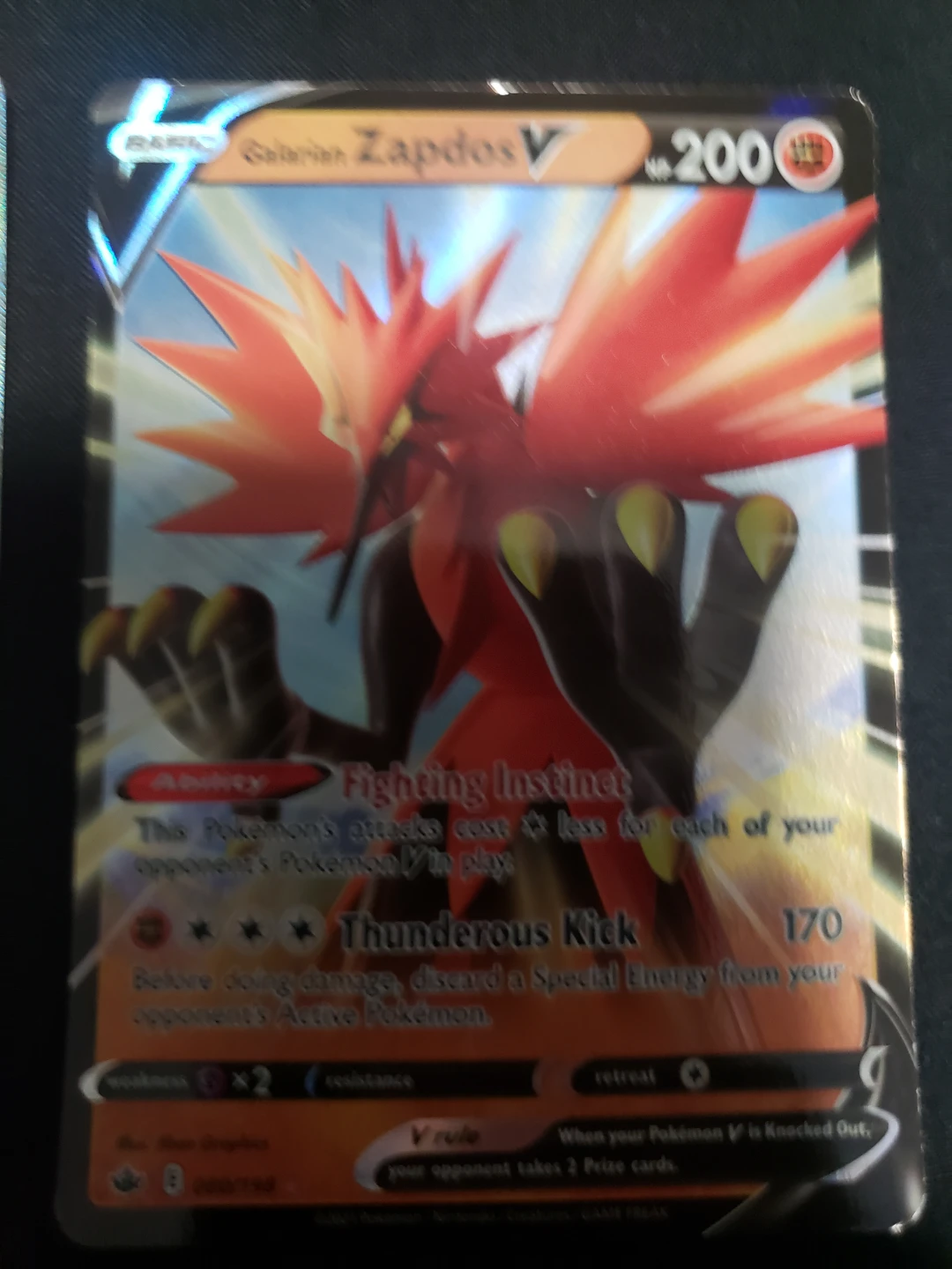 Set of 6 Pokémon V and VSTAR trading cards - photo 3
