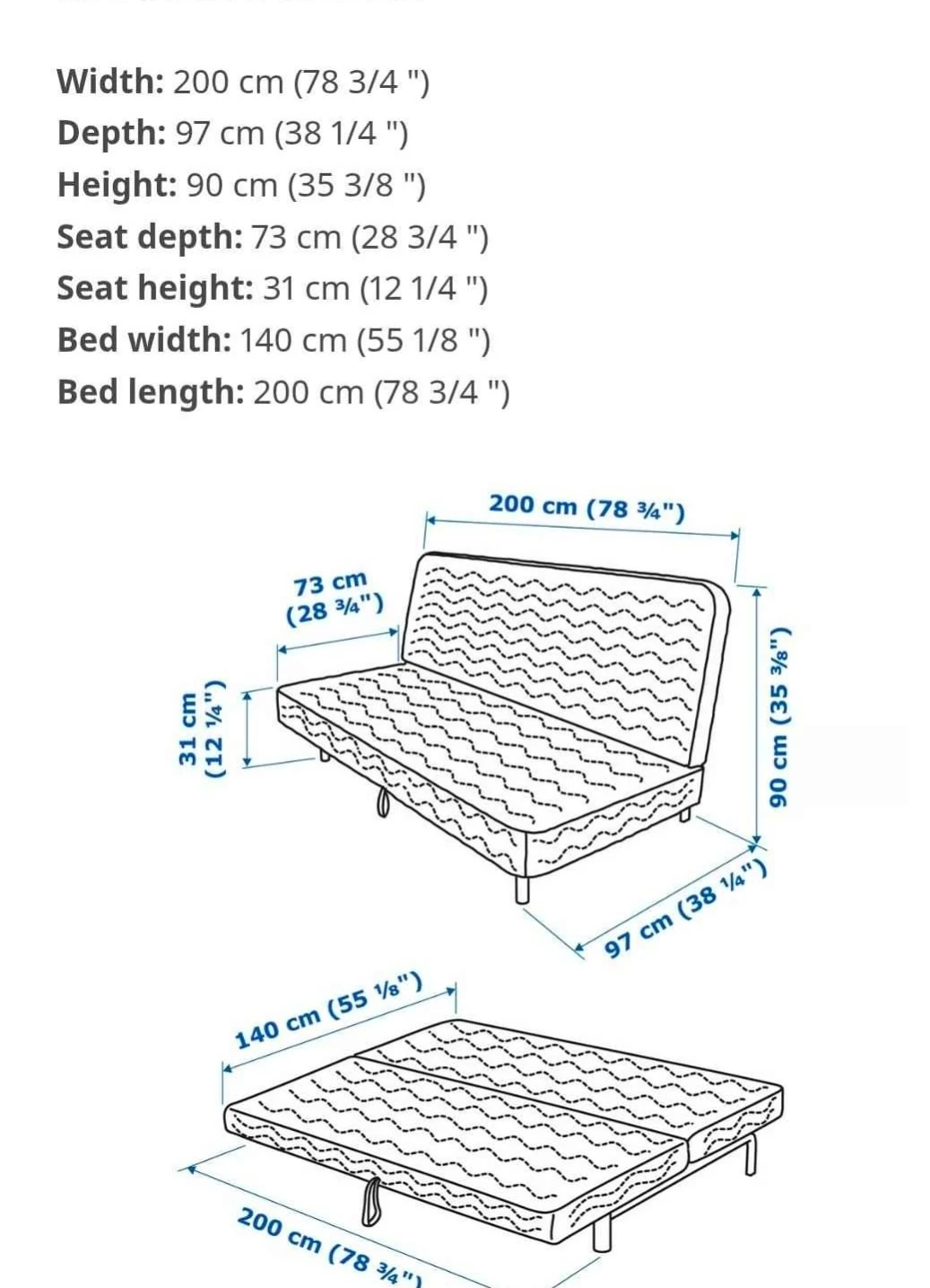 Sofa bed with cover - photo 3