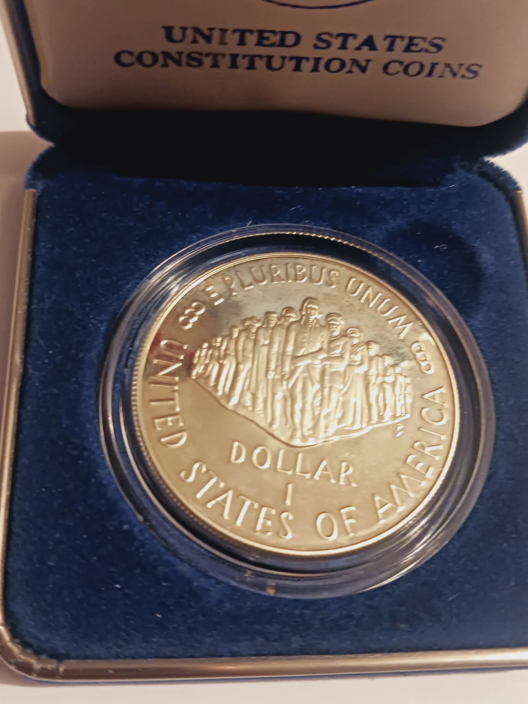 1987 U.S. Constitution 200th Anniversary Silver Dollar