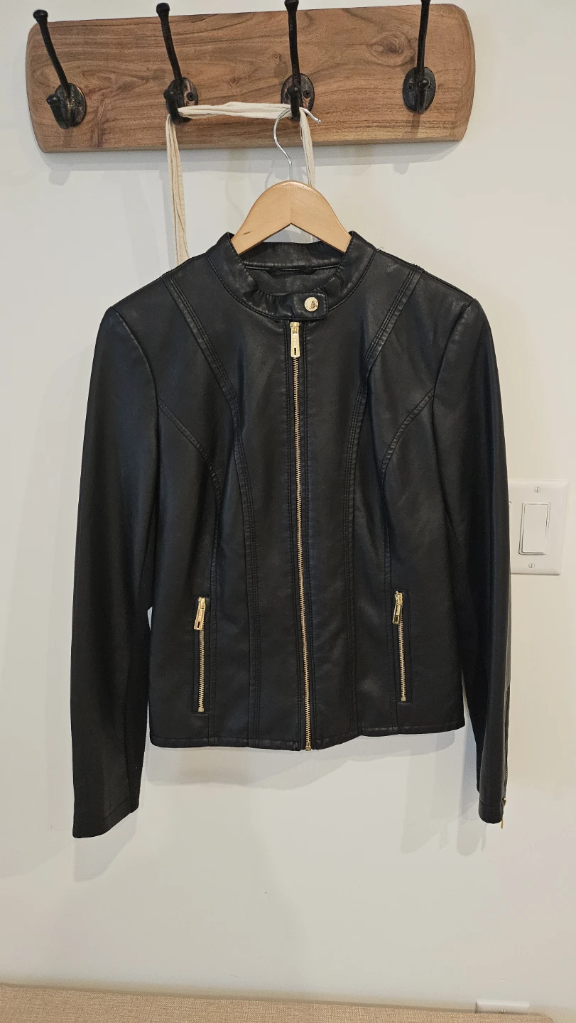 Kenneth Cole Reaction Faux Leather Jacket