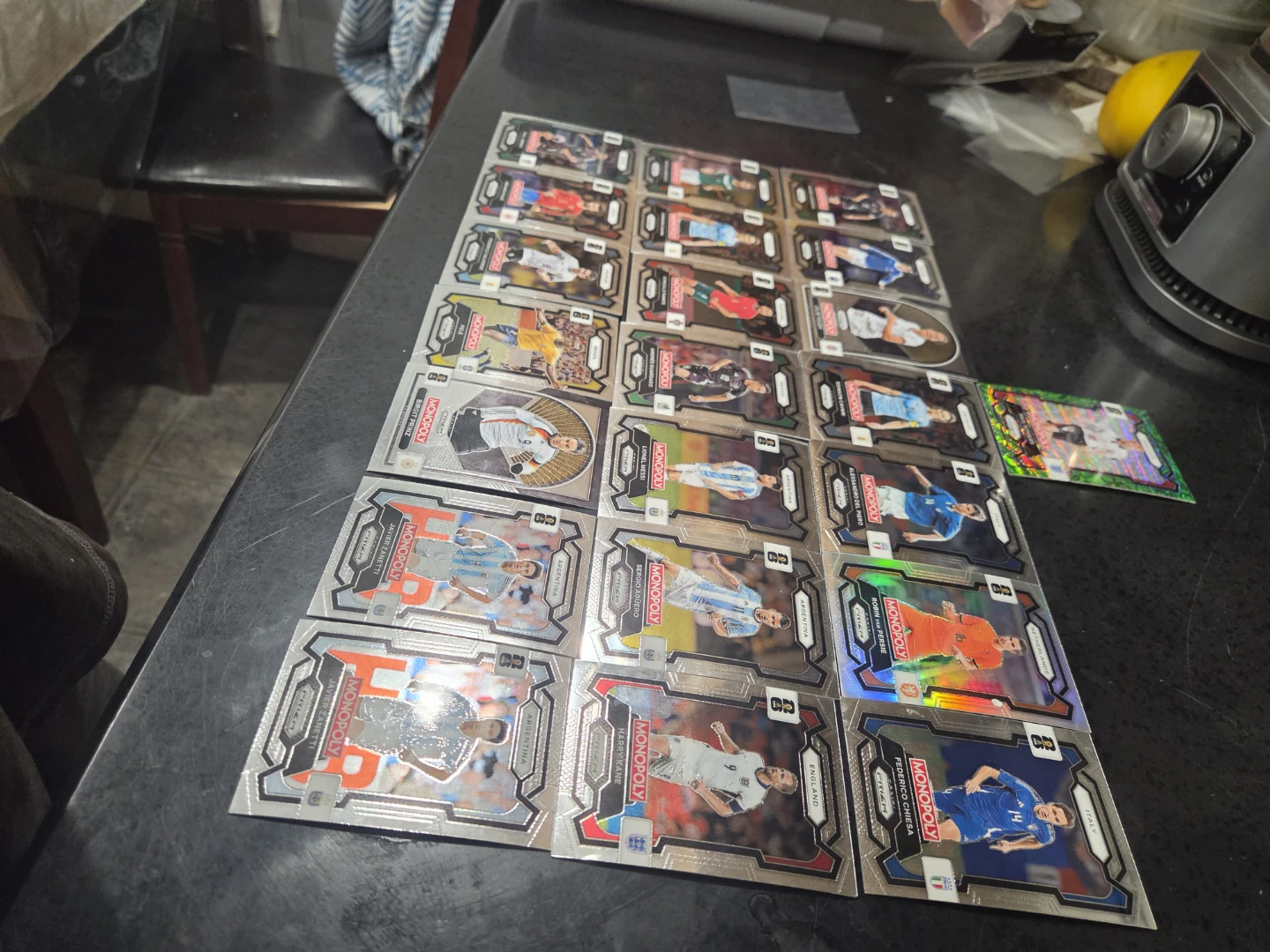 Panini Monopoly Prizm Soccer Trading Cards - photo 2