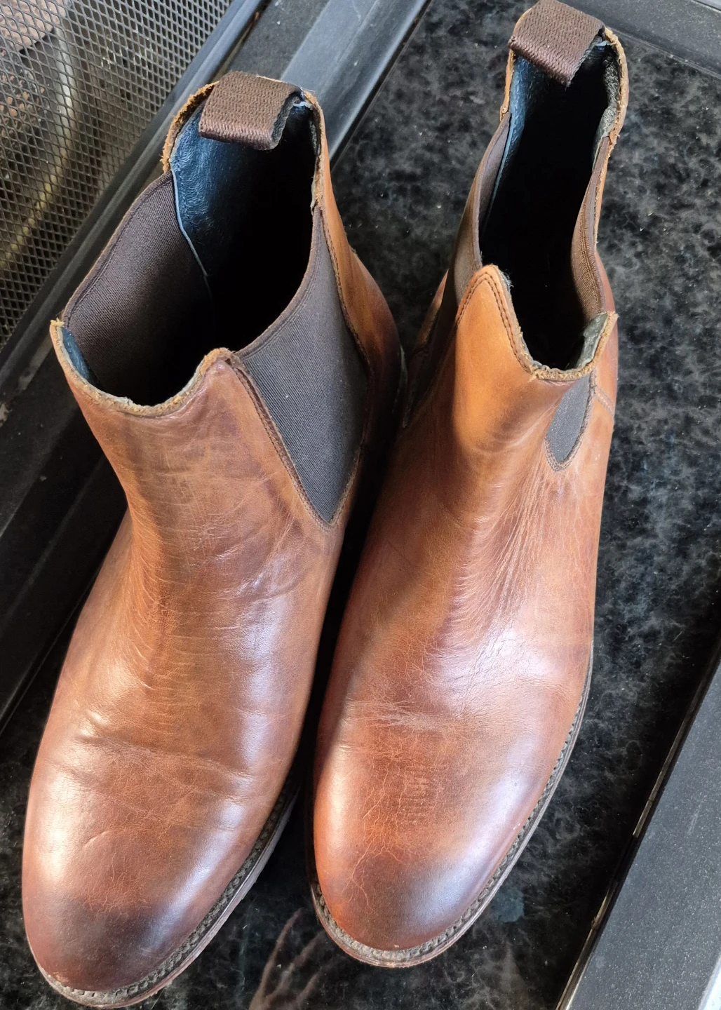 Men's Jaca Leather Chelsea Boots - photo 2