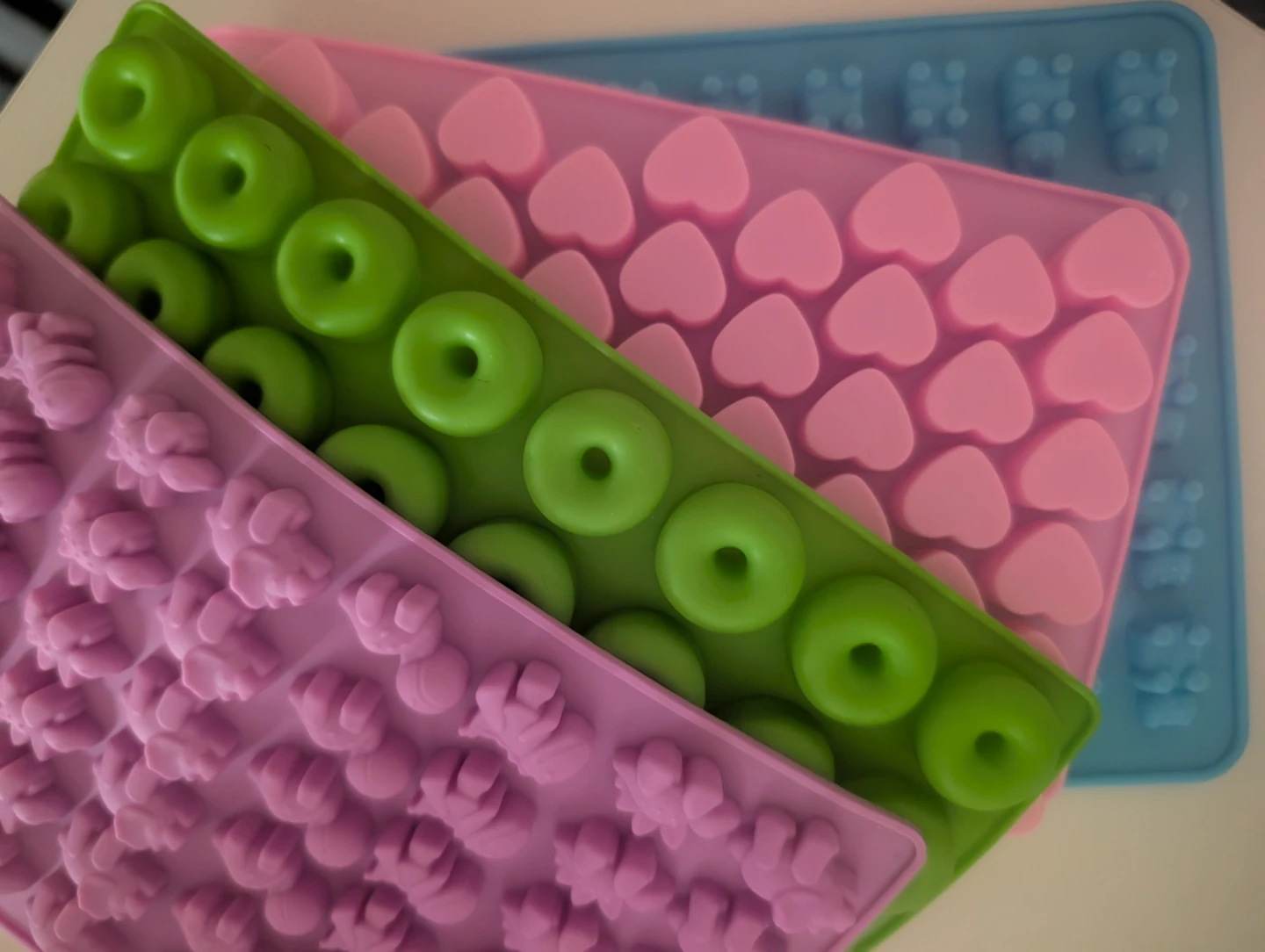 Set of 4 Silicone Moulds