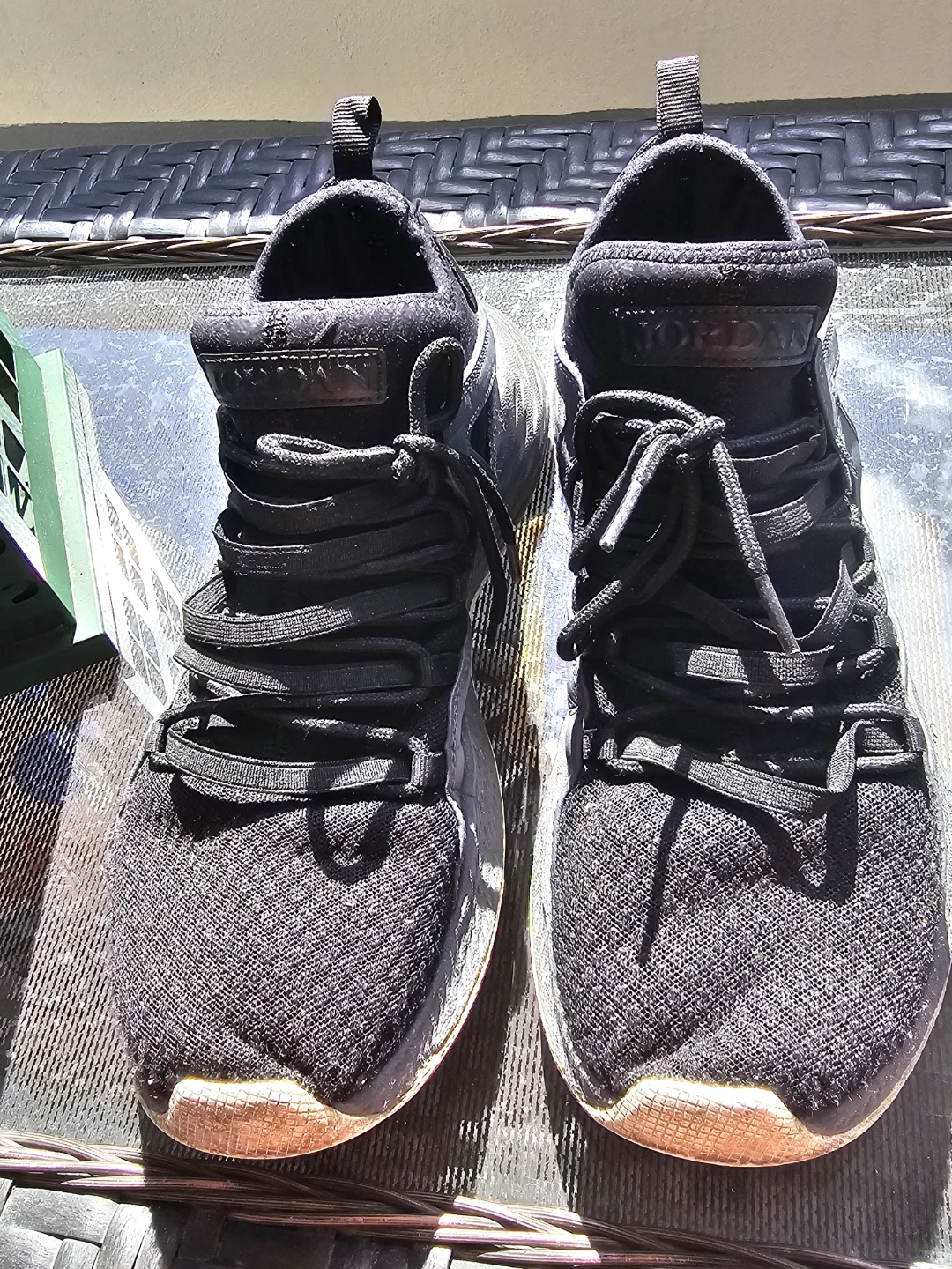 Jordan Men's Running Shoes - Black, Size 11 - photo 2