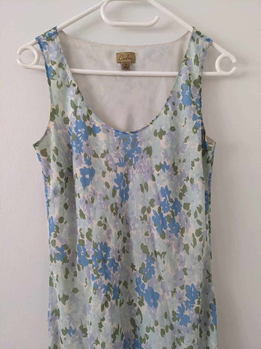 Vintage Floral Print Sleeveless Dress - photo 2