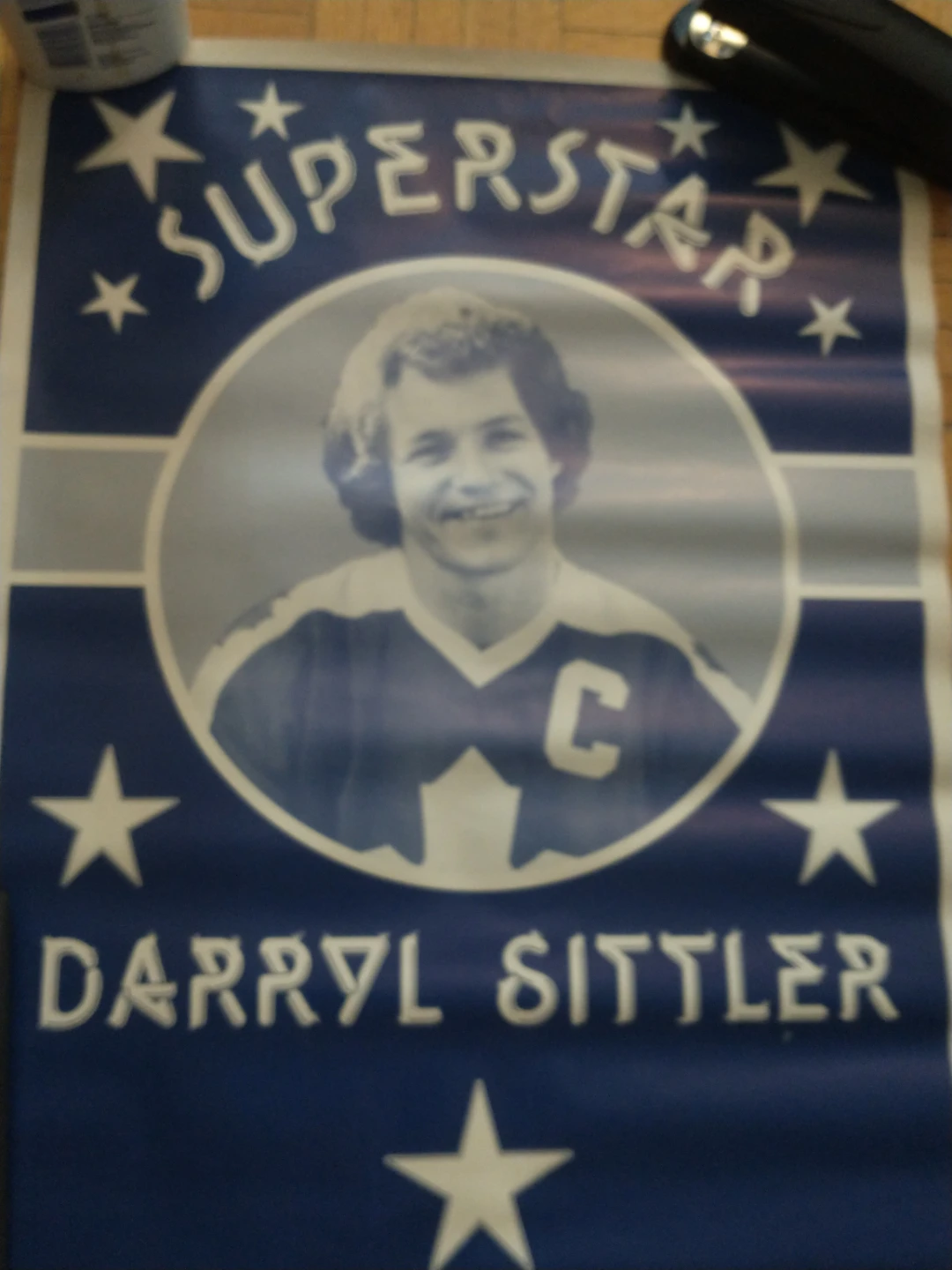 1980s Darryl Sittler Sico Superstar Poster 17x24" - photo 2