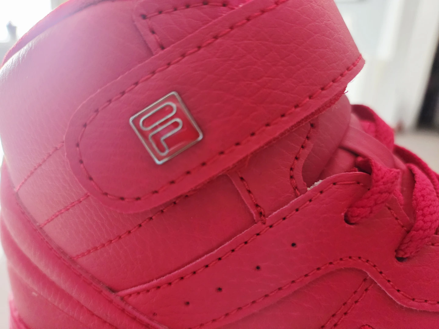 Fila High-Top Sneakers Red - photo 4
