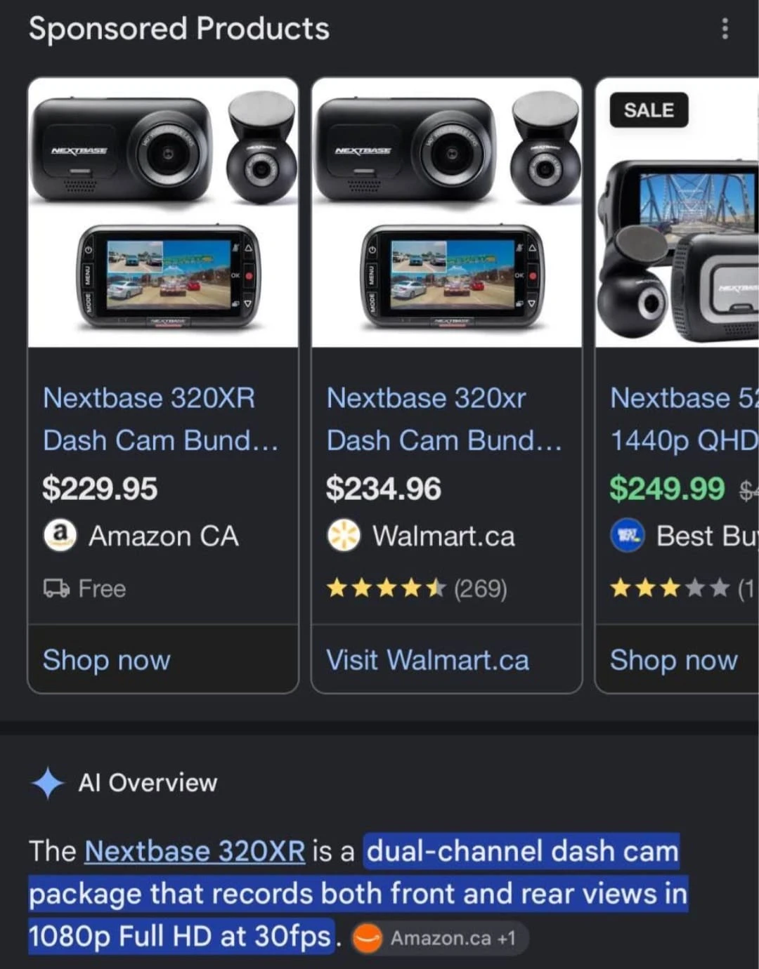 Nextbase 320XR Dash Cam Bundle with 32GB Go Pack - photo 3