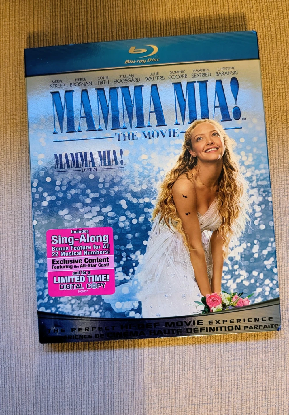 Mamma Mia! The Movie Blu-ray Movie