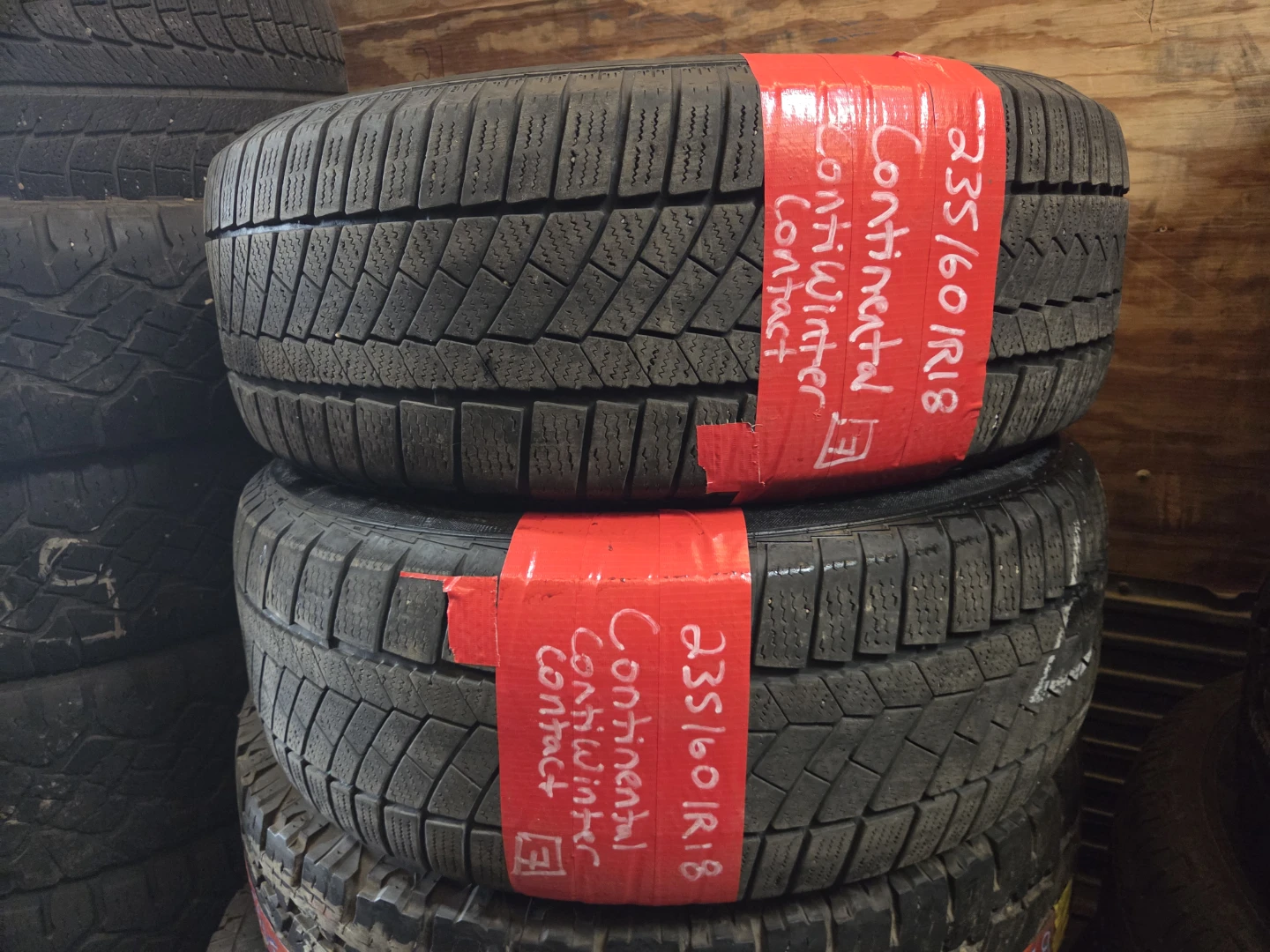 Continental ContiWinterContact Tires 235/60R18