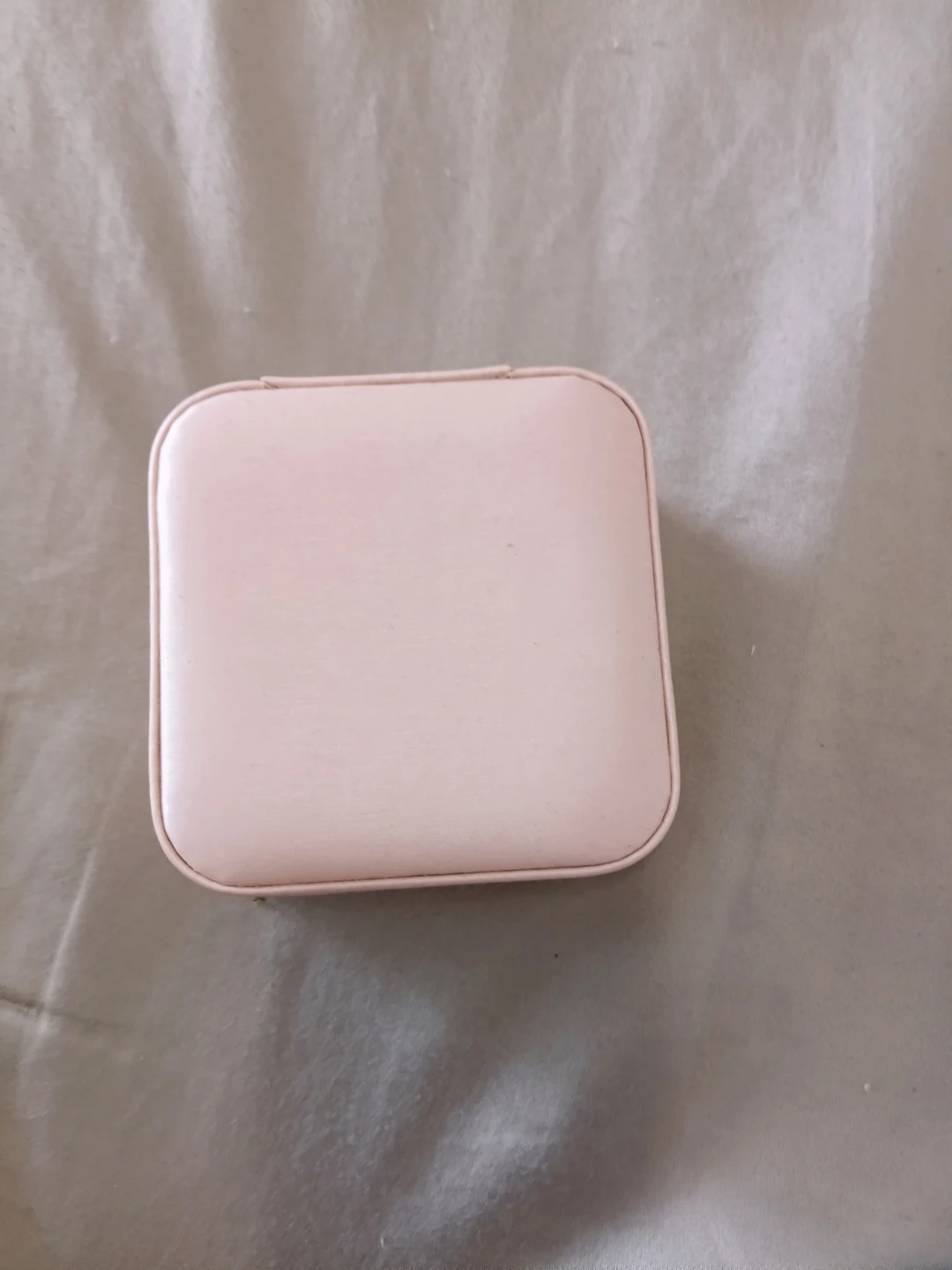 Small Pink Travel Jewellery Case