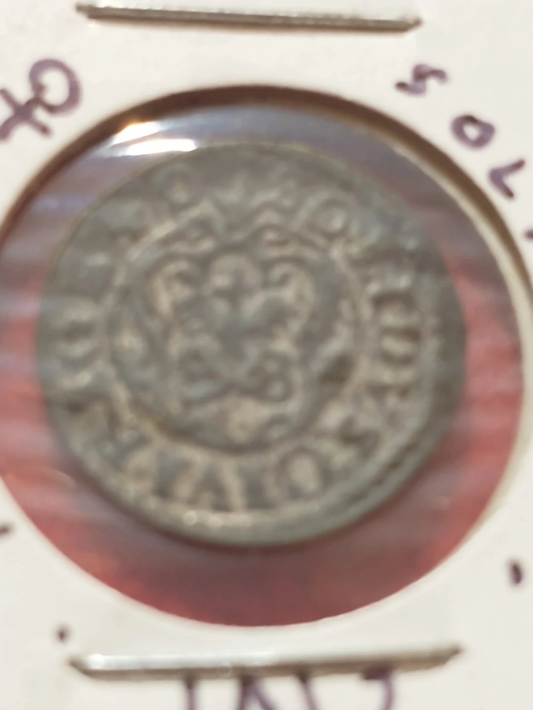 1640 Polish Lithuanian Commonwealth Queen Christina Silver Solid - photo 2