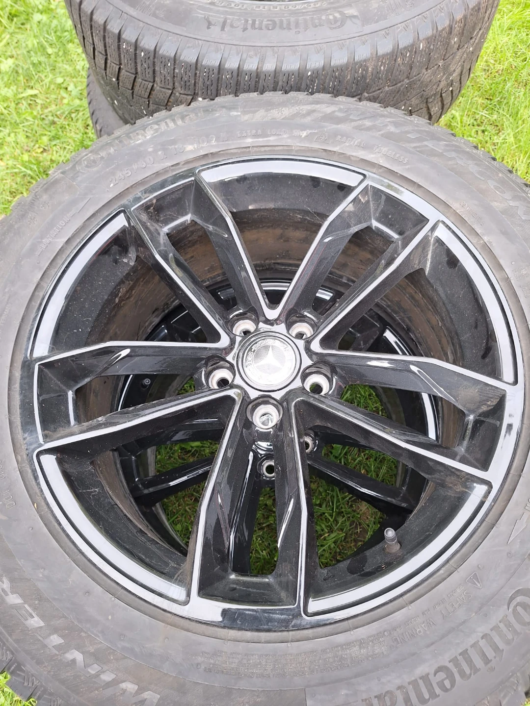 4 Replika Wheels and Continental ContactWinter Tires