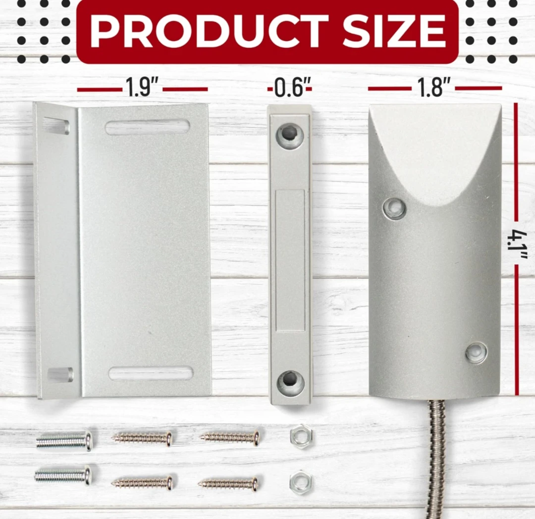 Magnetic Roller Door Security Contact Sensor - photo 3