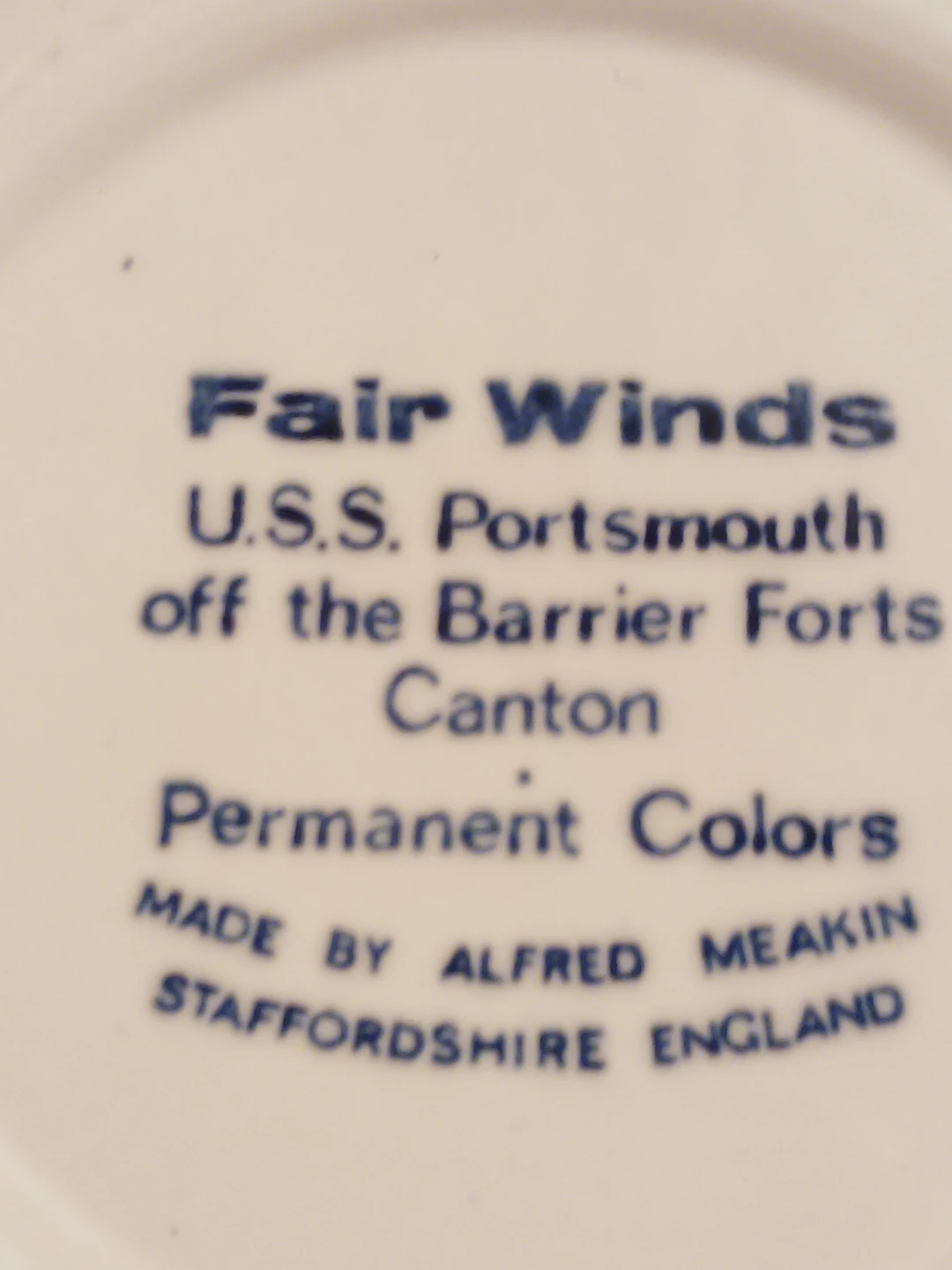 Set of 2 Alfred Meakin Fair Winds Staffordshi  Bowls - photo 4