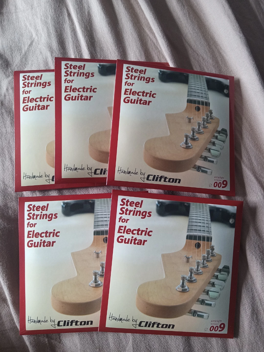 Clifton 5 Sets Steel Electric Guitar Strings - photo 3