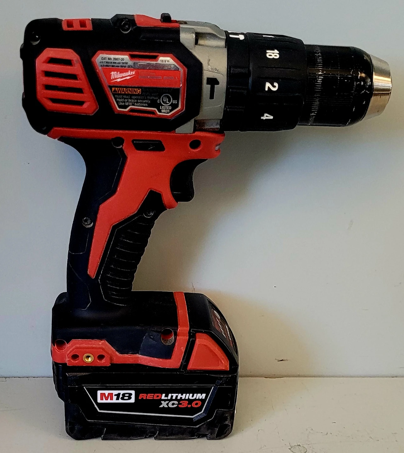M18 Milwaukee 1/2" Hammer Drill 2607-20 (32536924) - photo 2