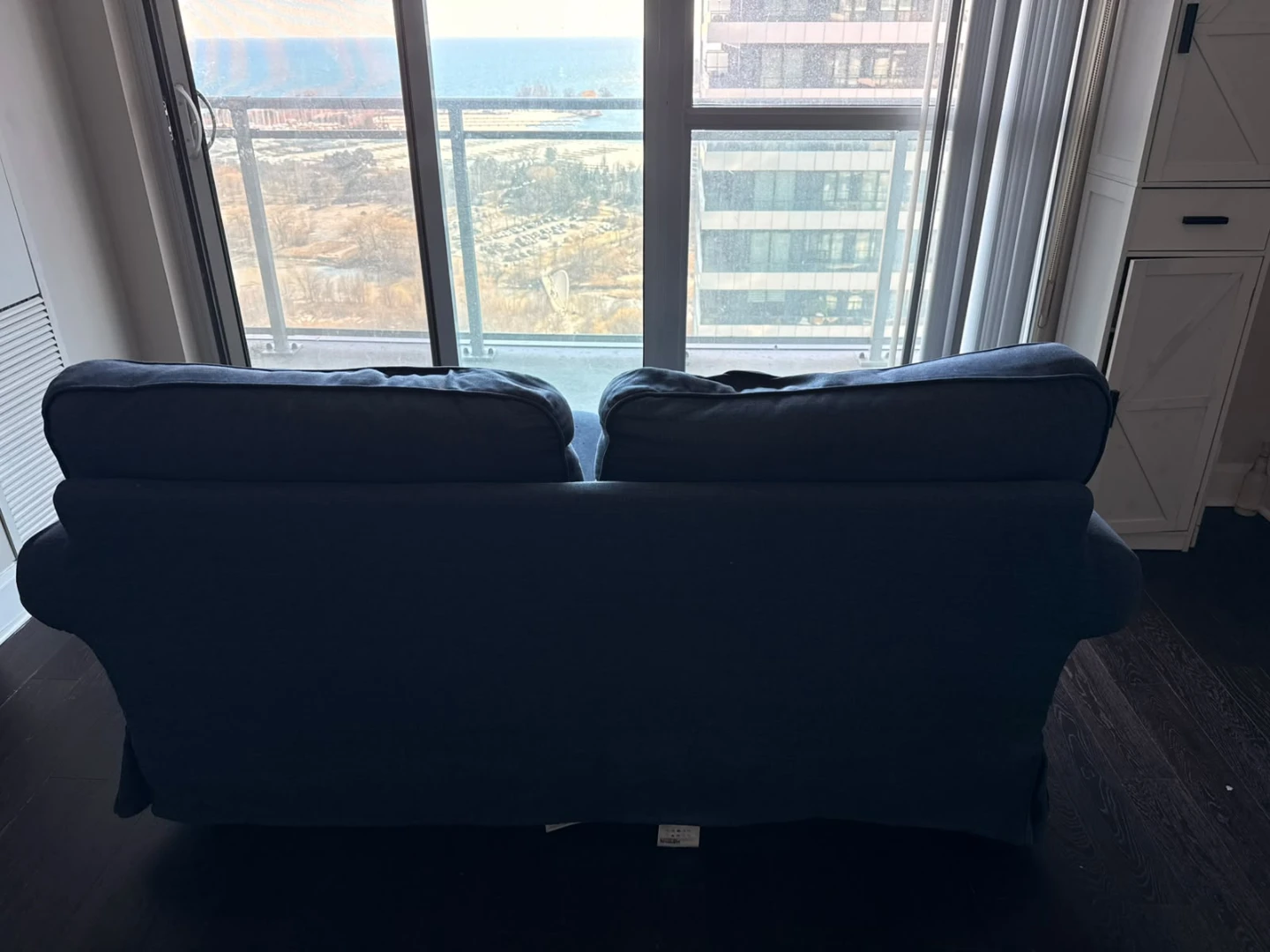 IKEA UPPLAND Loveseat – Dark Blue – Excellent Condition – $320 - photo 3