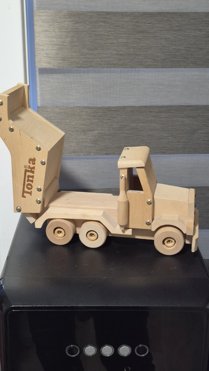 Wooden Tonka Dump Truck Toy - photo 3