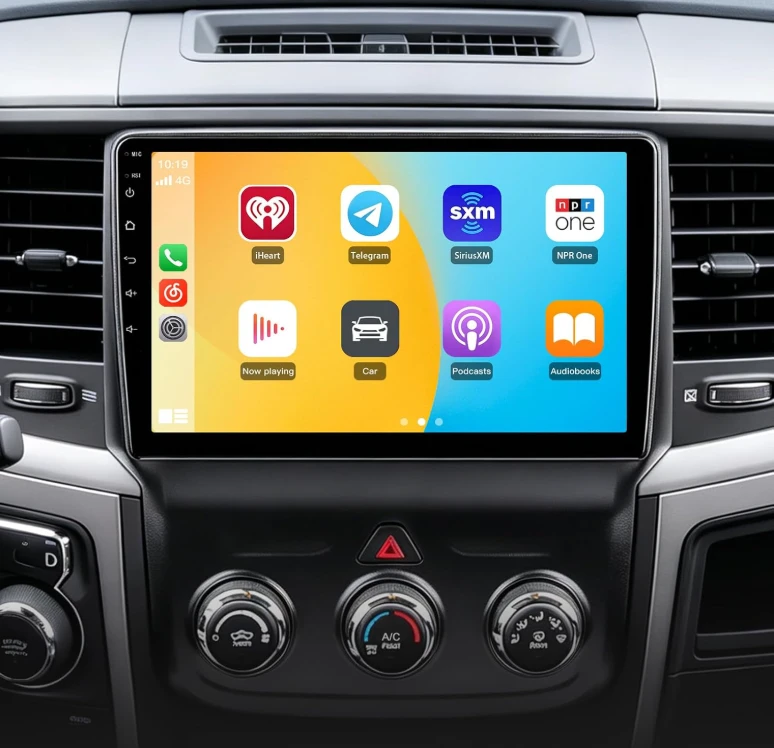 AWESAFE 9-Inch Touchscreen Car Stereo for Dodge Ram 1500