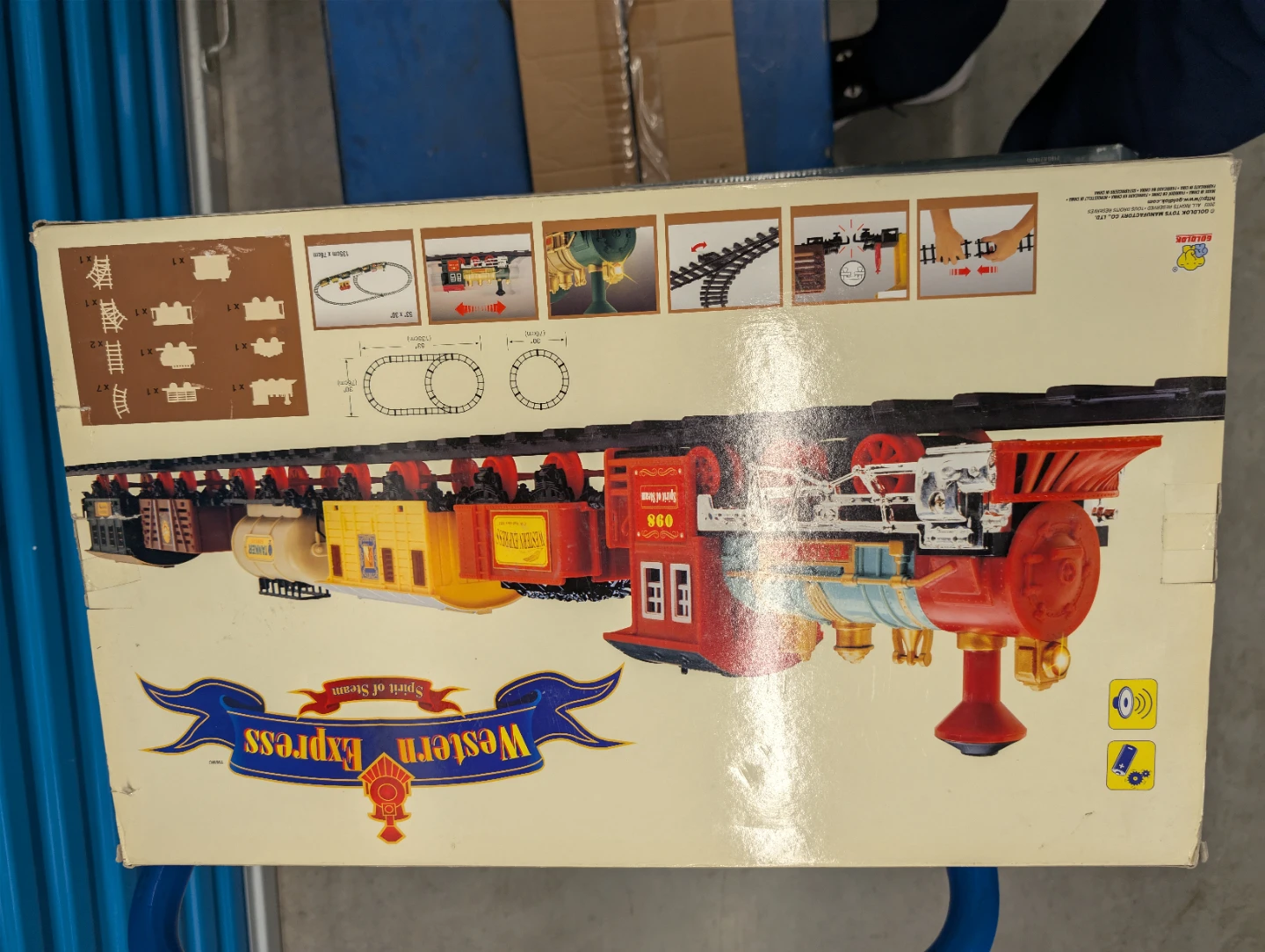 Western Express Spirit of Steam Train Set