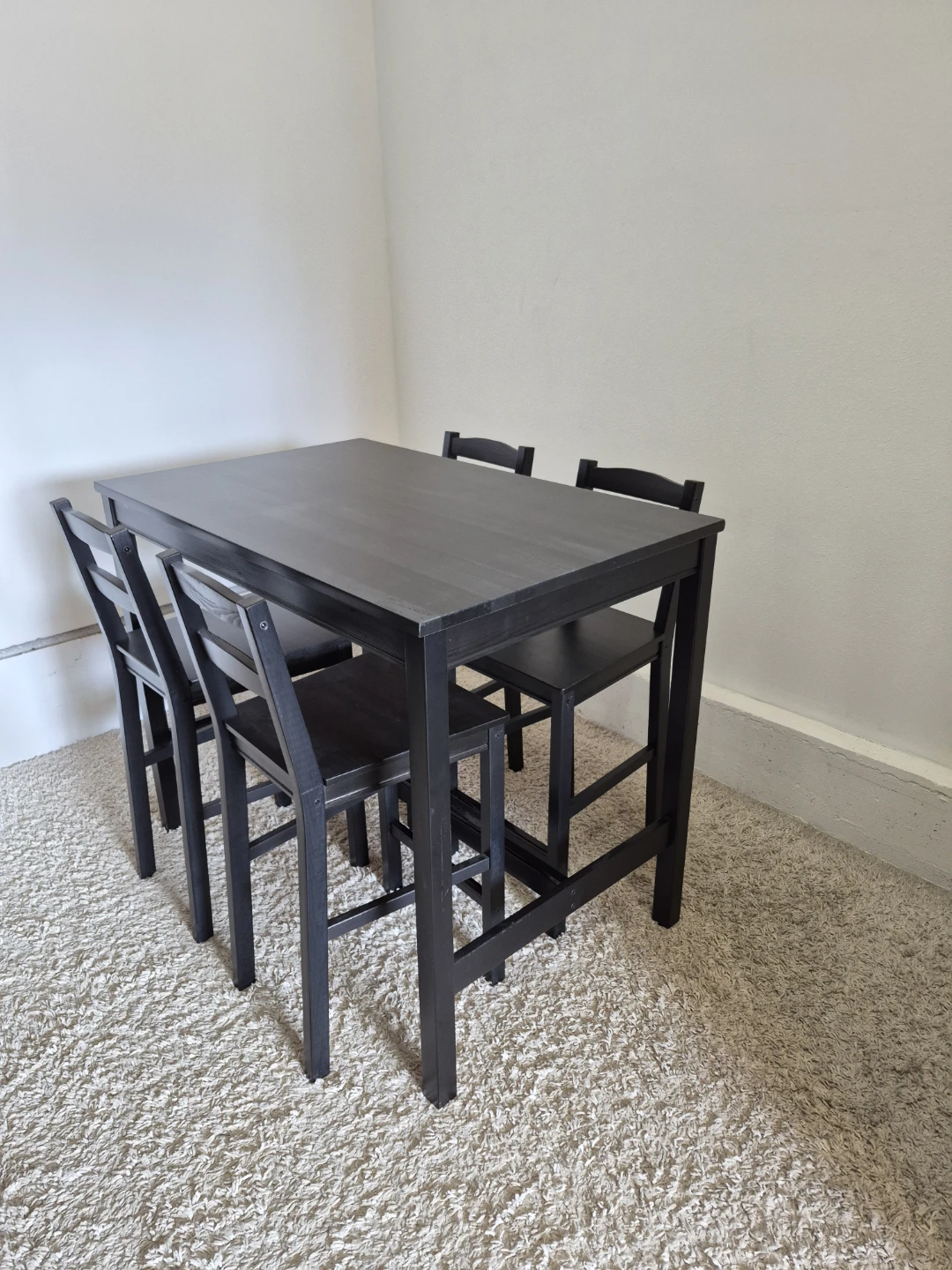 Ikea Jokkmokk Dining Table with Matching 4 Chairs