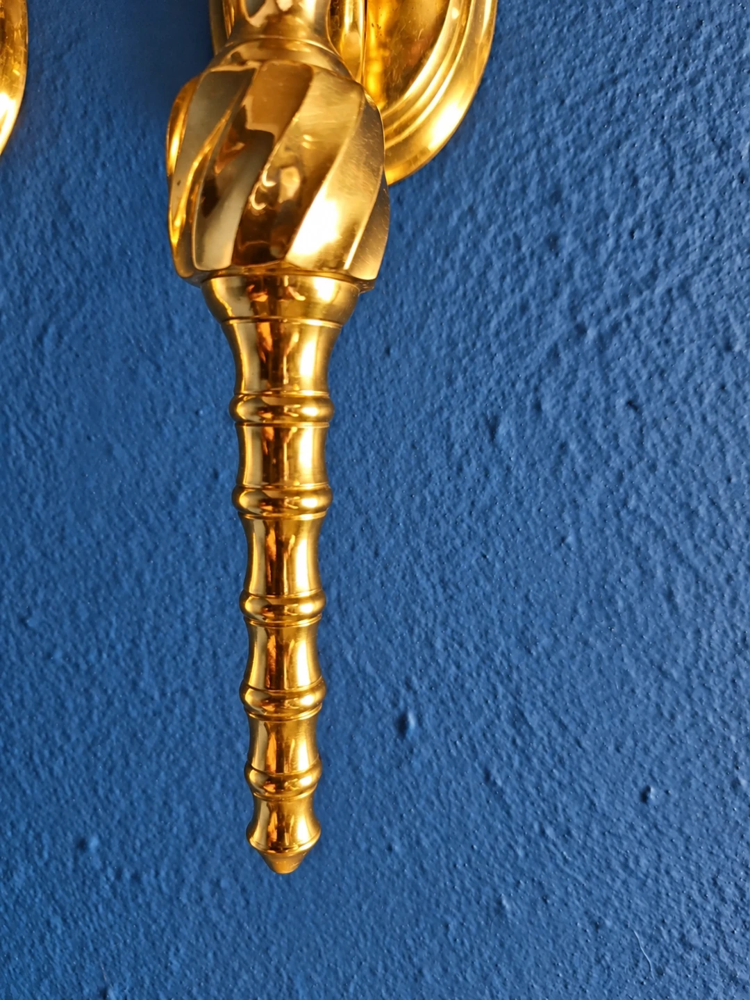 Vintage 60s brass wall sconces perfect for holiday - photo 2