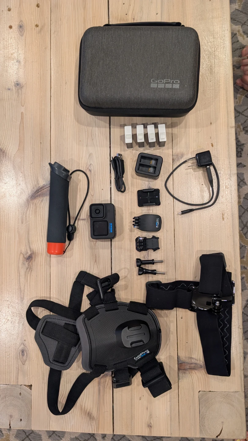 GoPro Hero 11 Black with Accessories and Case