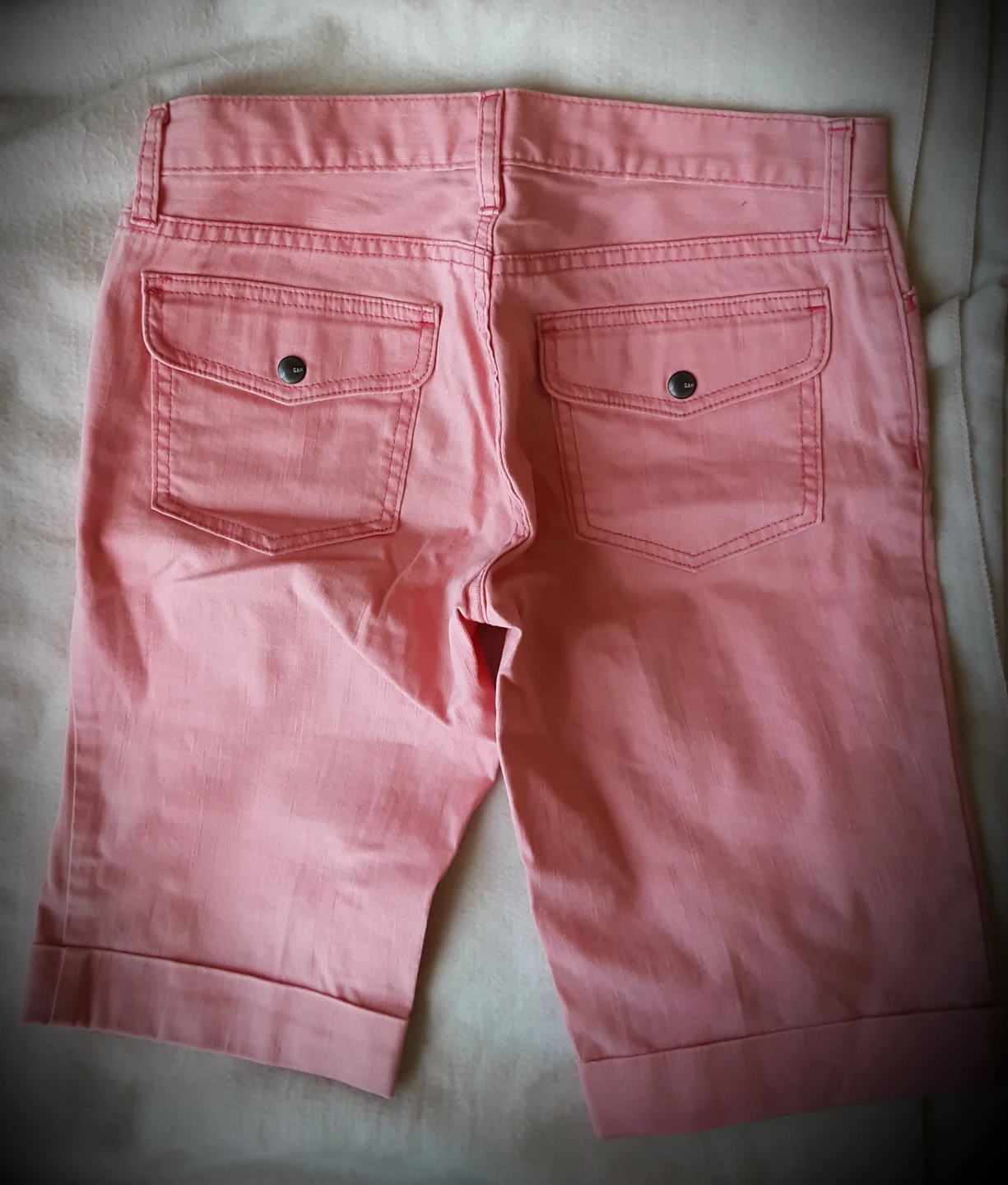 GAP Stretch Pink Denim Shorts - photo 2