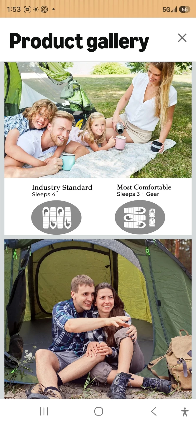 Rivenlo 4 Person Pop Up Tent - photo 3