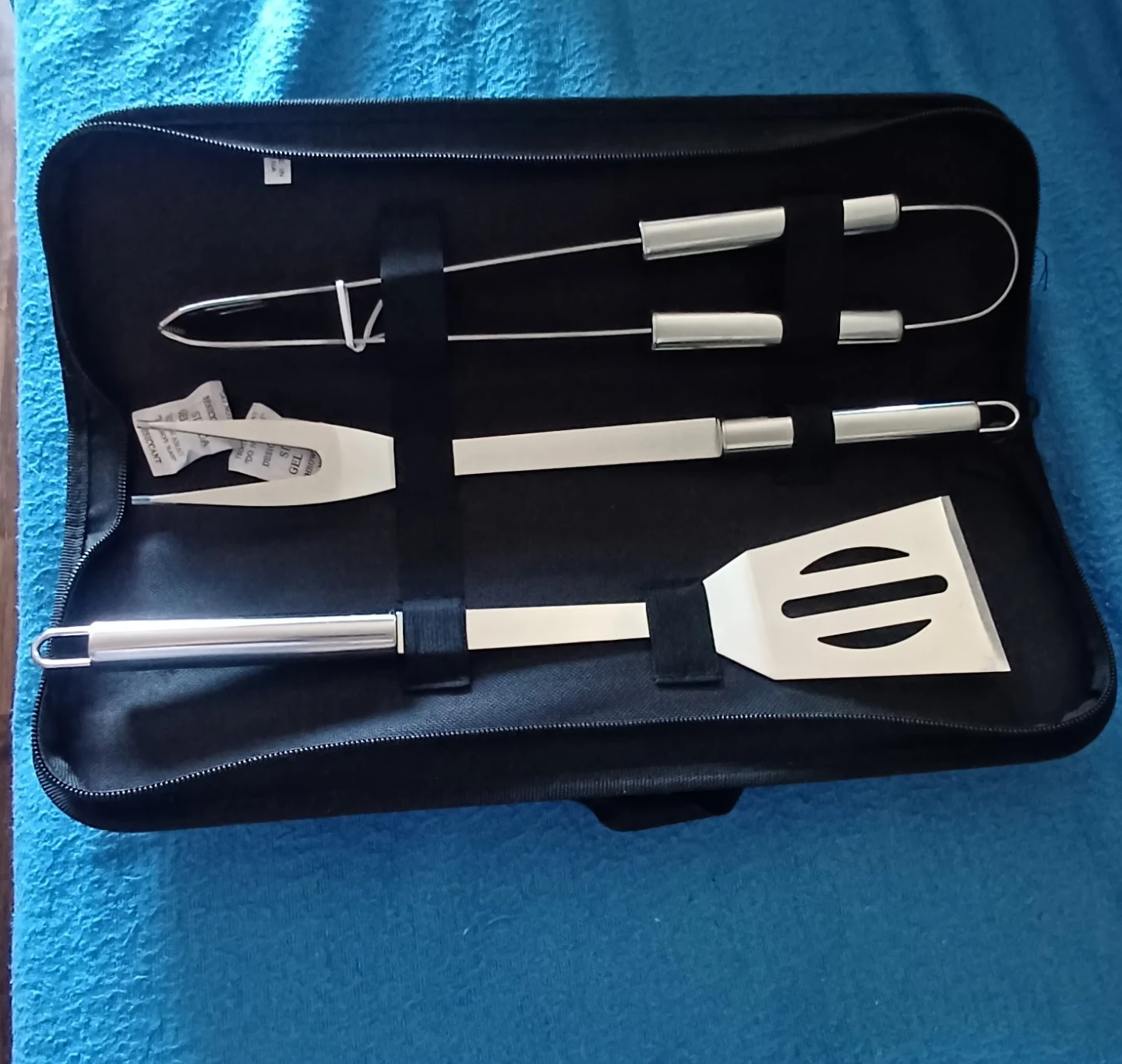 BBQ tool set with case