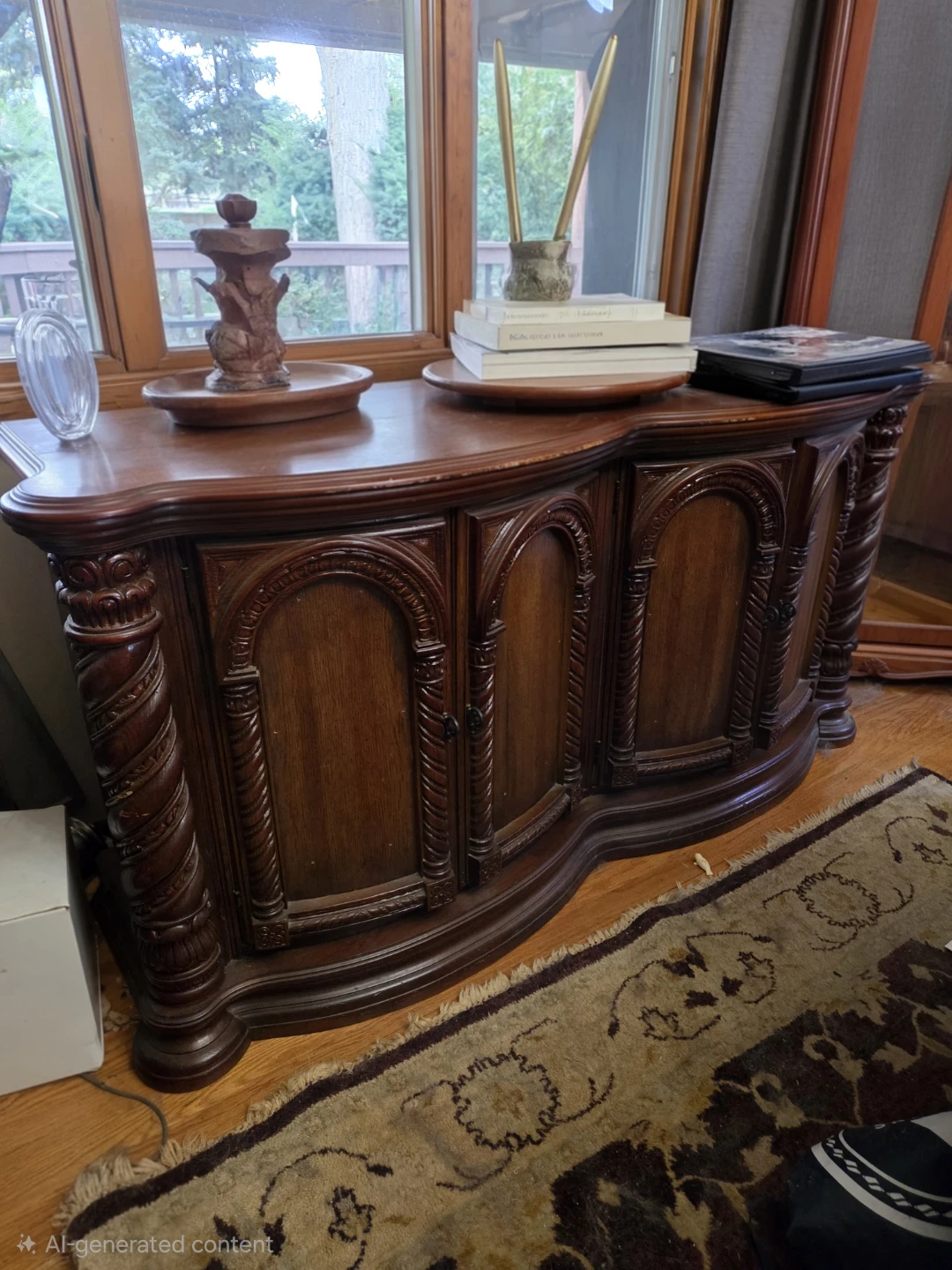 Jacobean Renaissance Revival Dining Room Set - photo 4