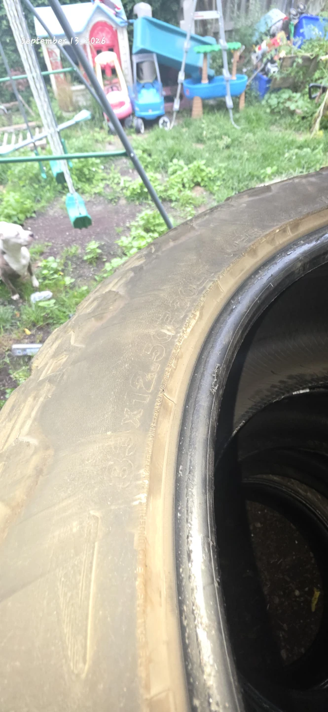 Set of 4 Mud Tires 33x12.50R20 - photo 2