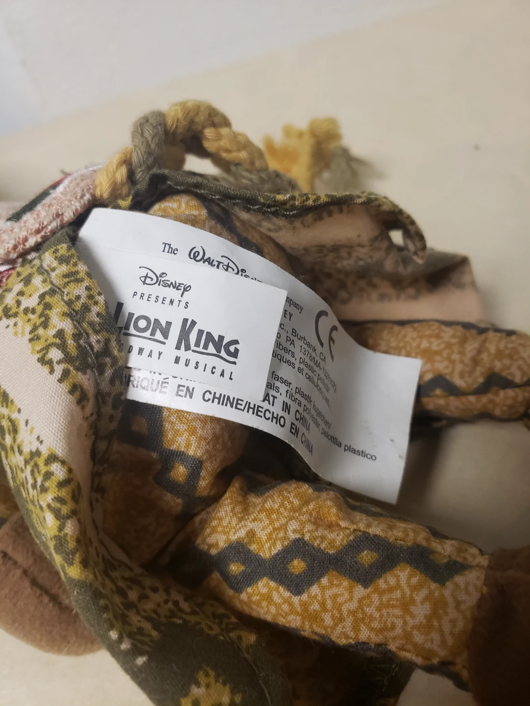 Disney The Lion King Broadway Musical Plush Toy - photo 3