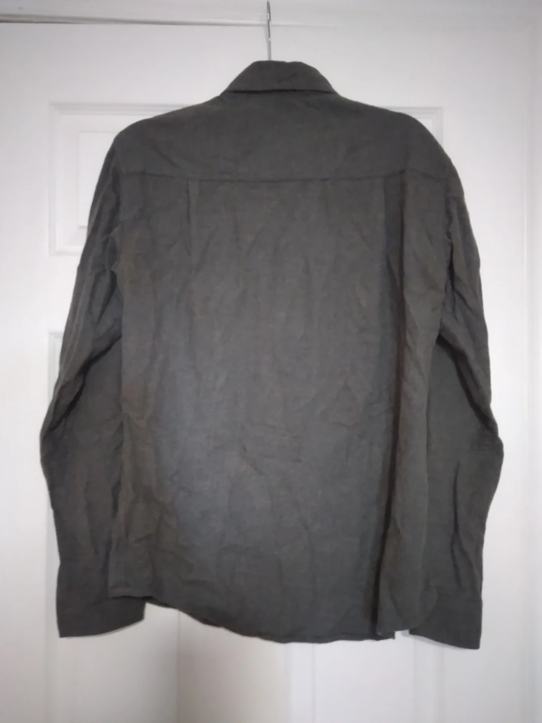 Denver Hayes Vintage Grey Long-Sleeve Shirt - photo 3