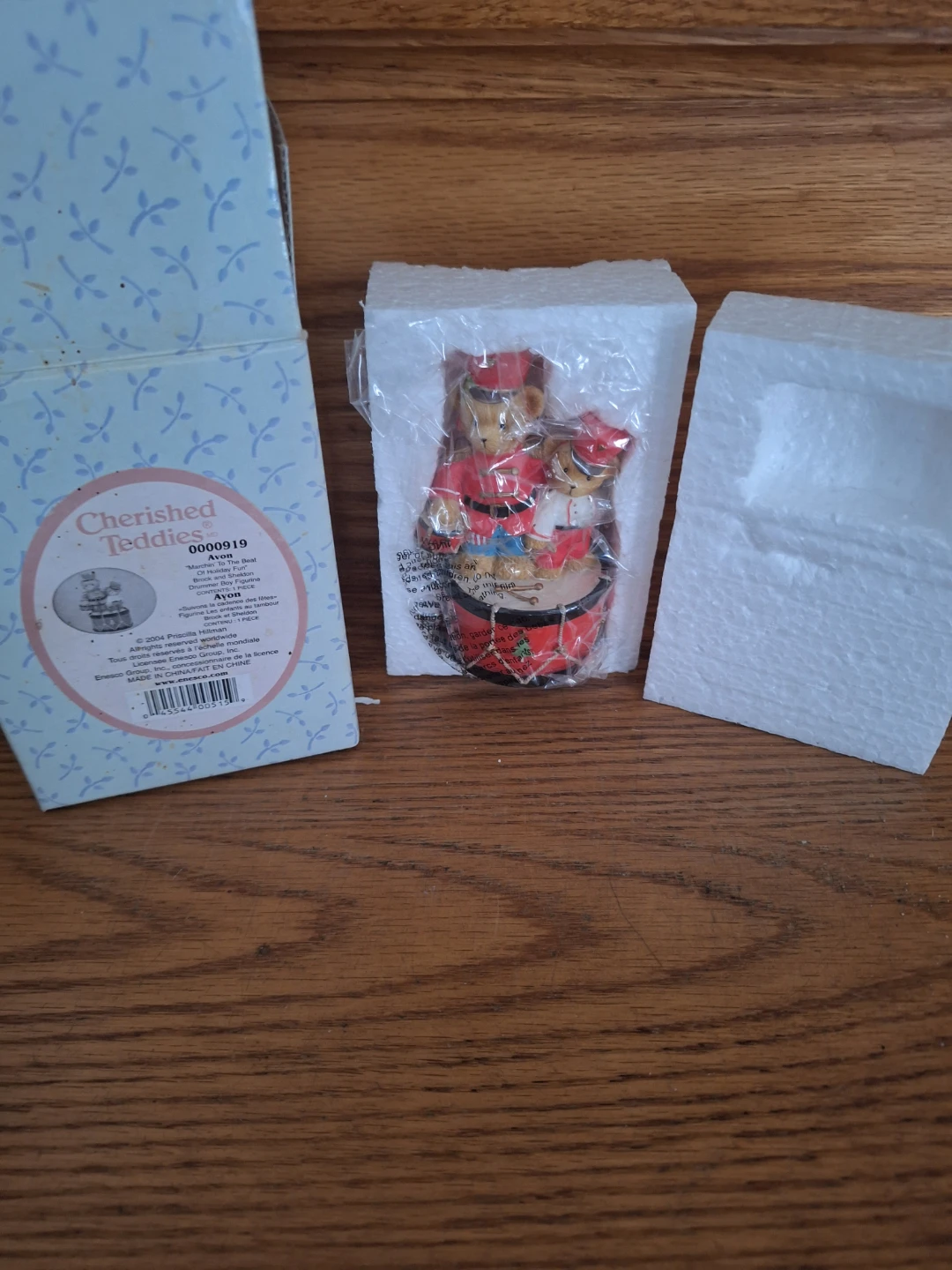 Cherished Teddies Marchin' To The Beat Figurine