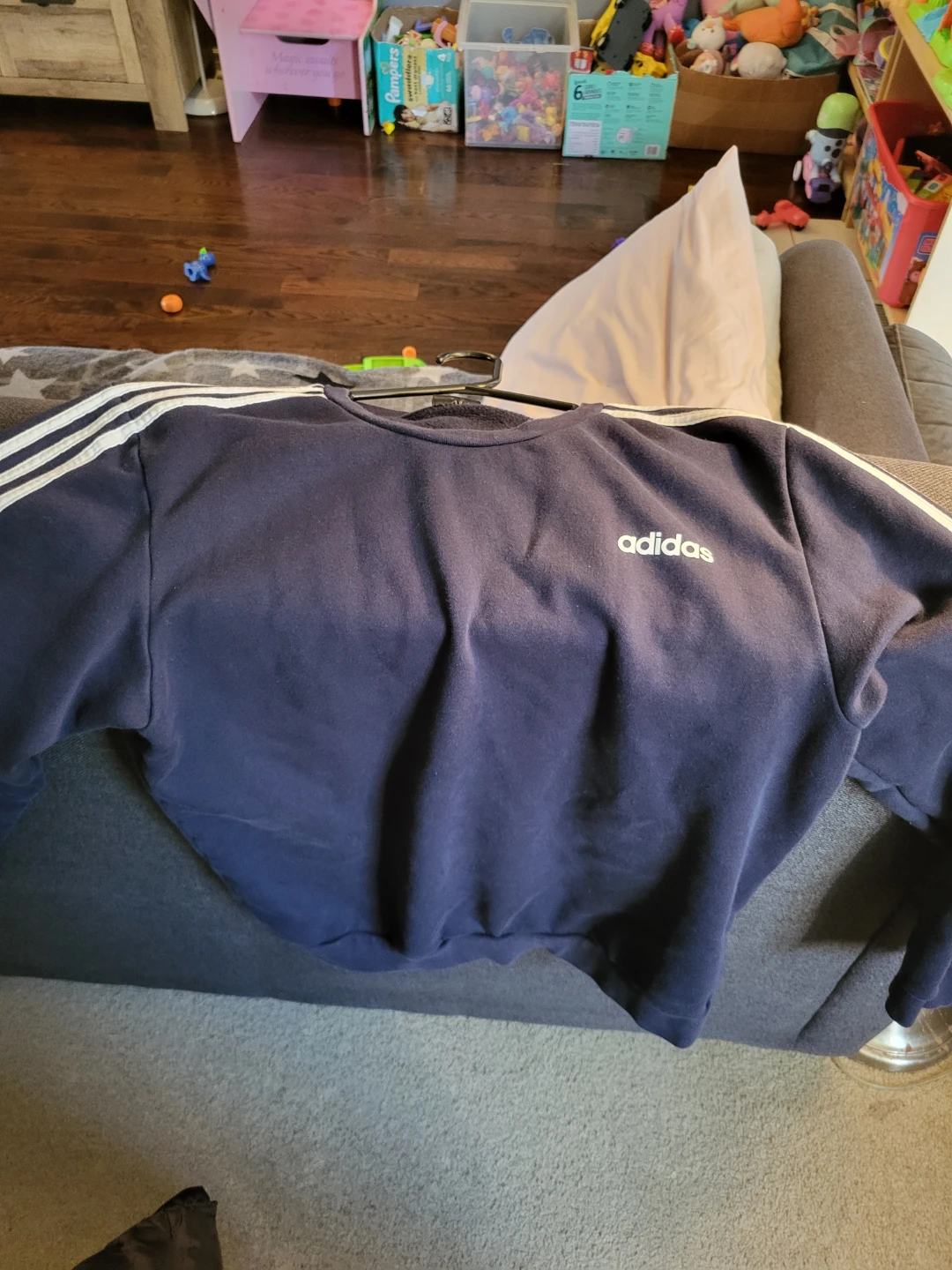 Adidas Navy Blue Sweatshirt